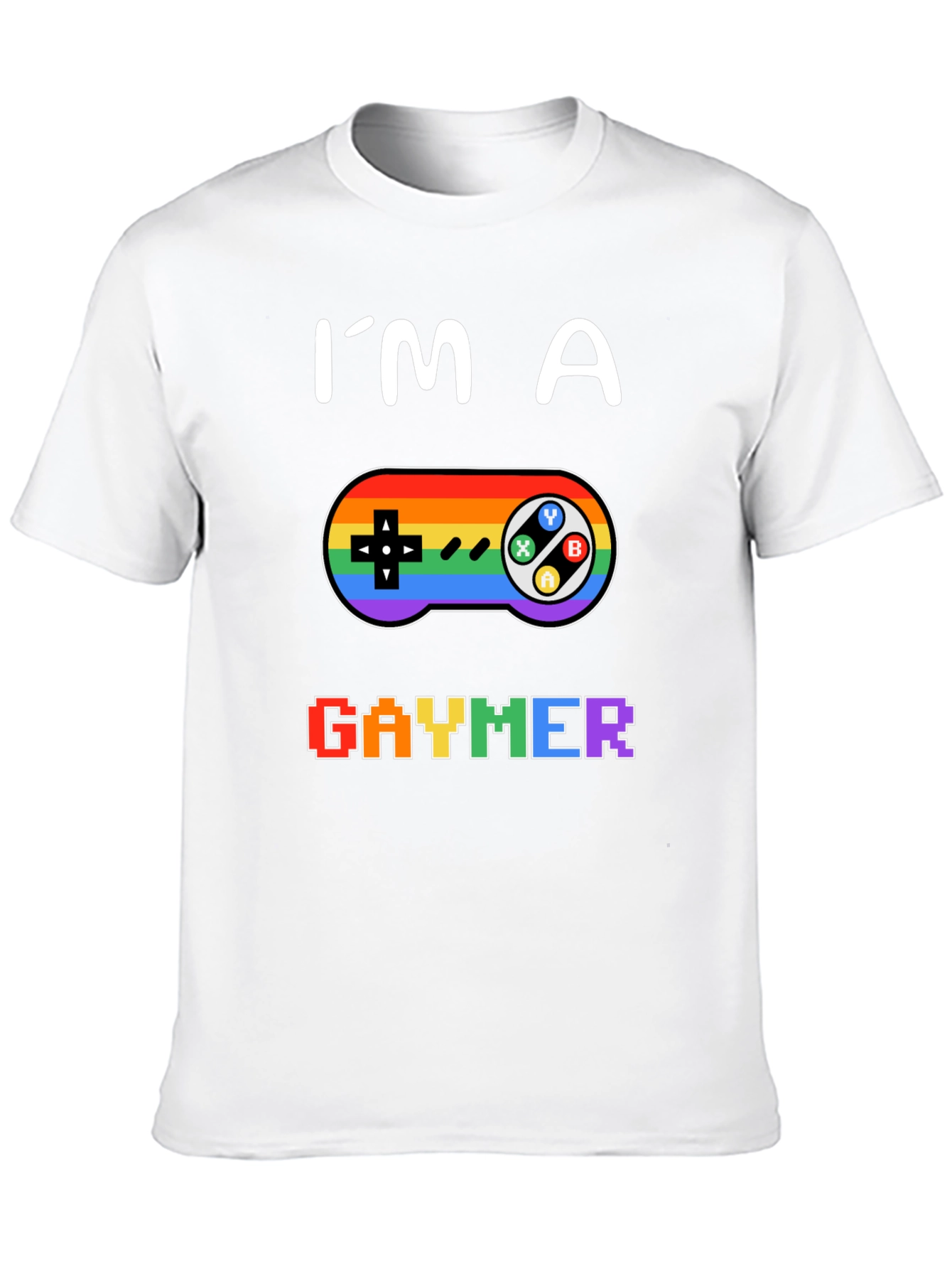 Black Gaymer T-Shirt - Pride LGBT Gamer Tee view 10
