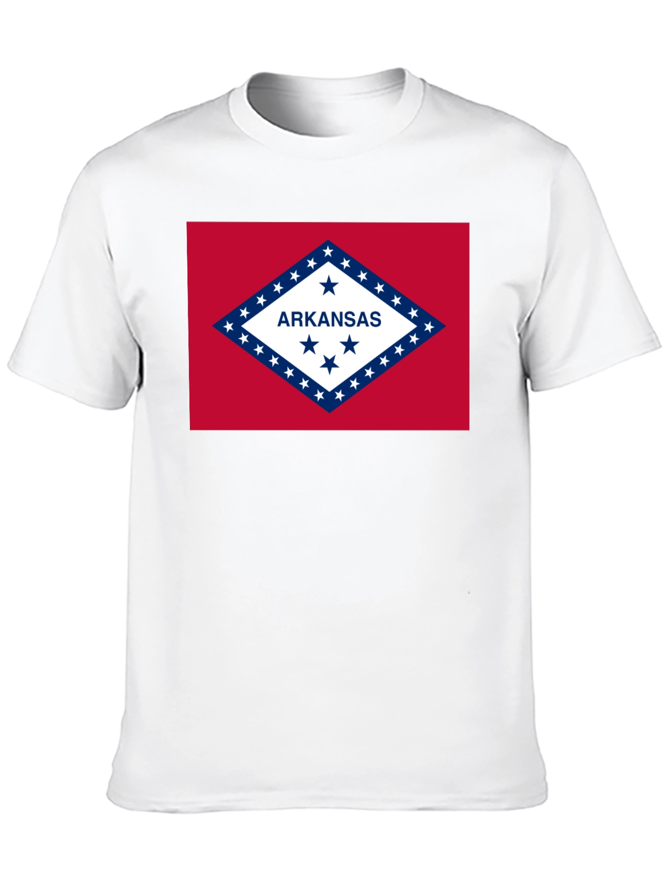 Black Arkansas Flag T-Shirt, State Pride Tee view 10