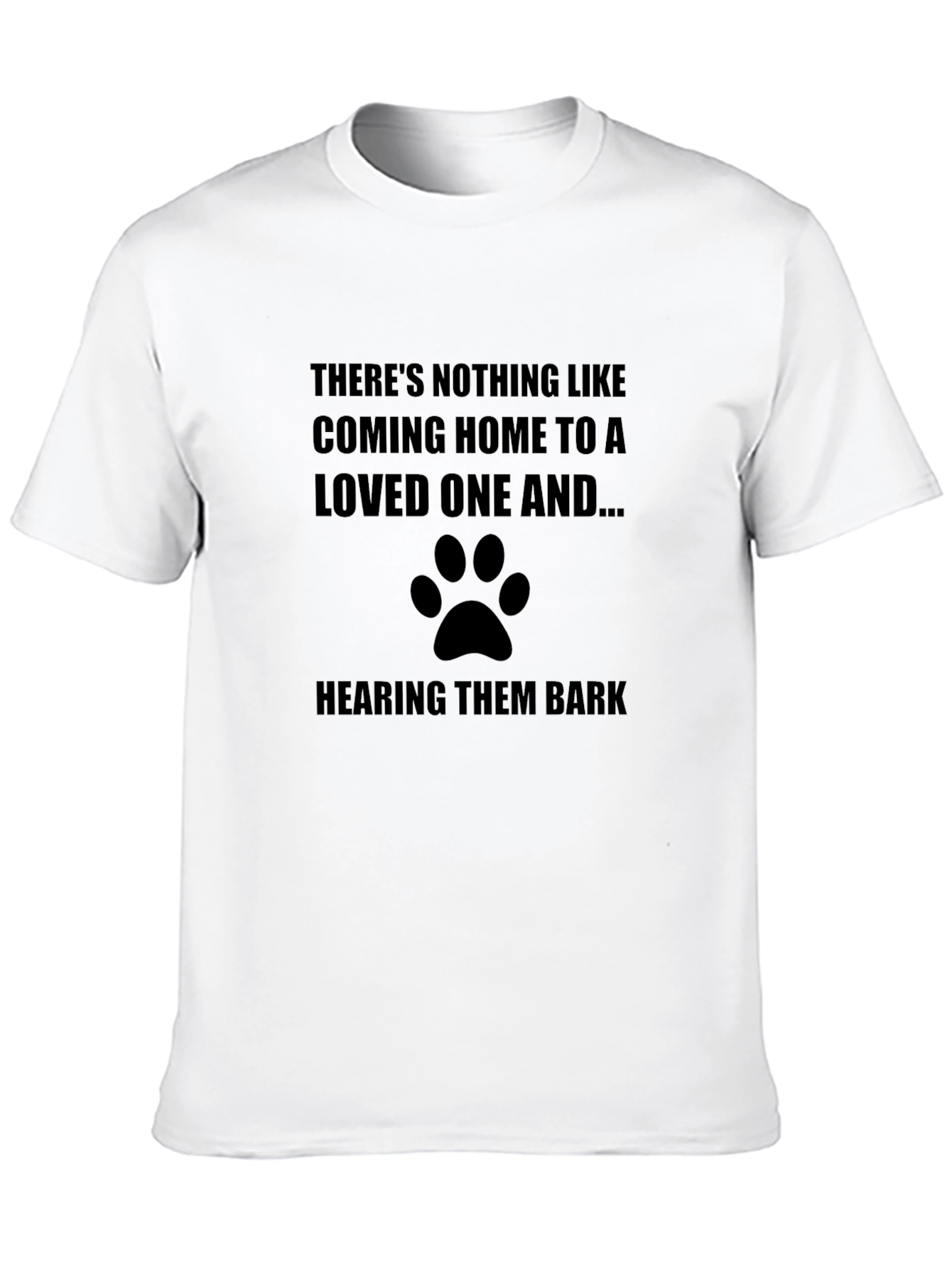 Black Dog Lover T-Shirt: Nothing Like Coming Home view 10