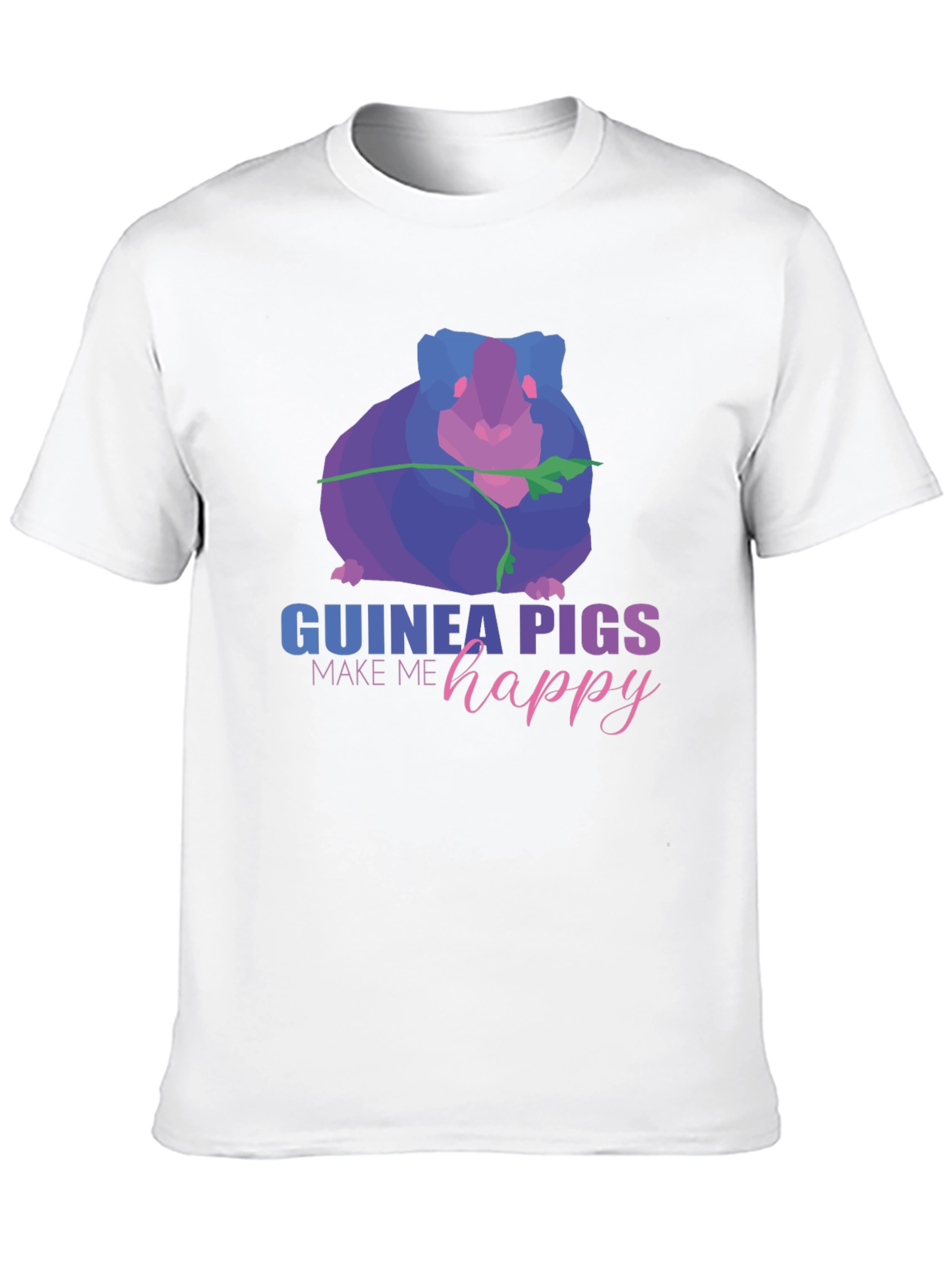 Black Guinea Pig Graphic Tee - Make Me Happy view 10