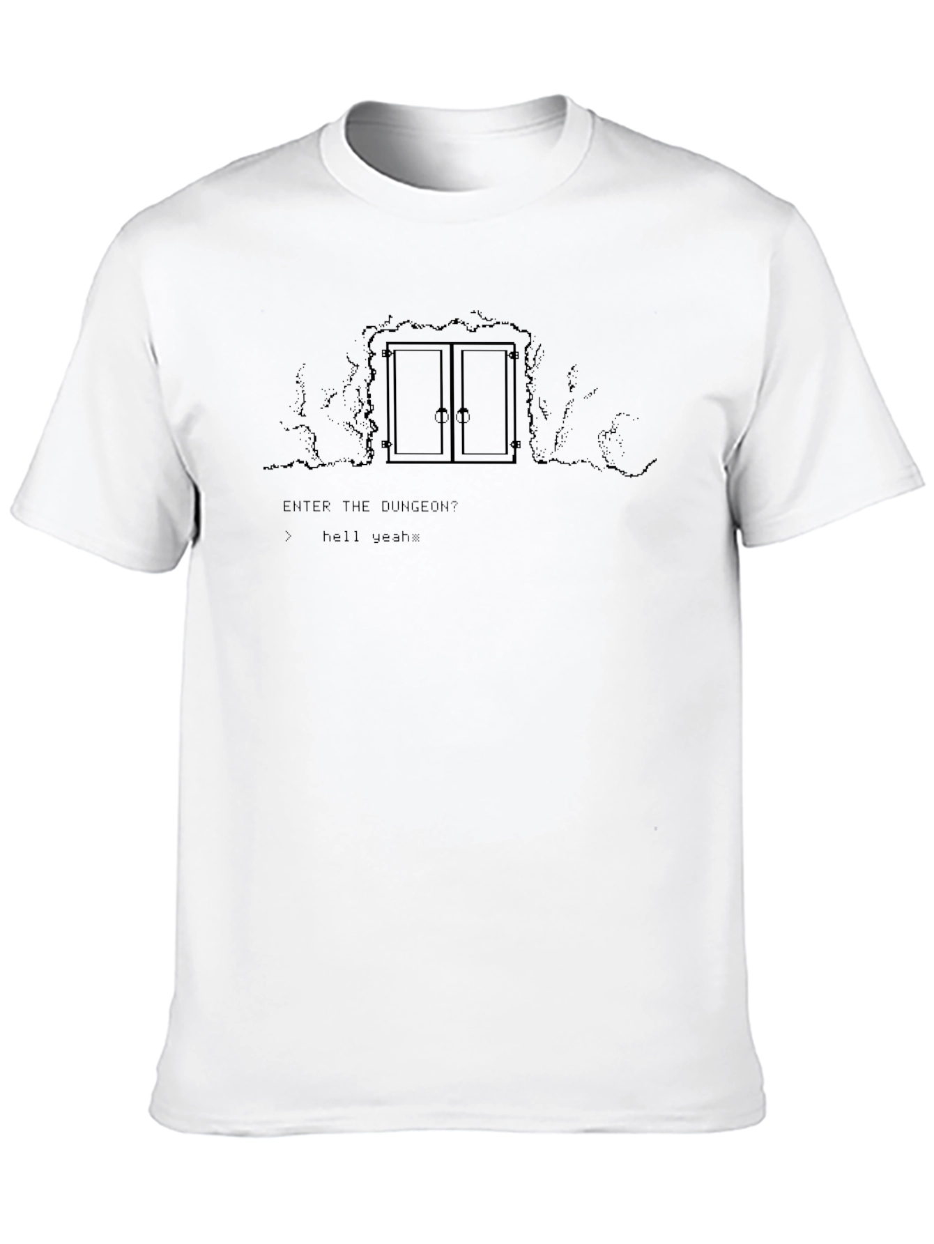 Black Enter the Dungeon T-Shirt - Hell Yeah Tee! view 10