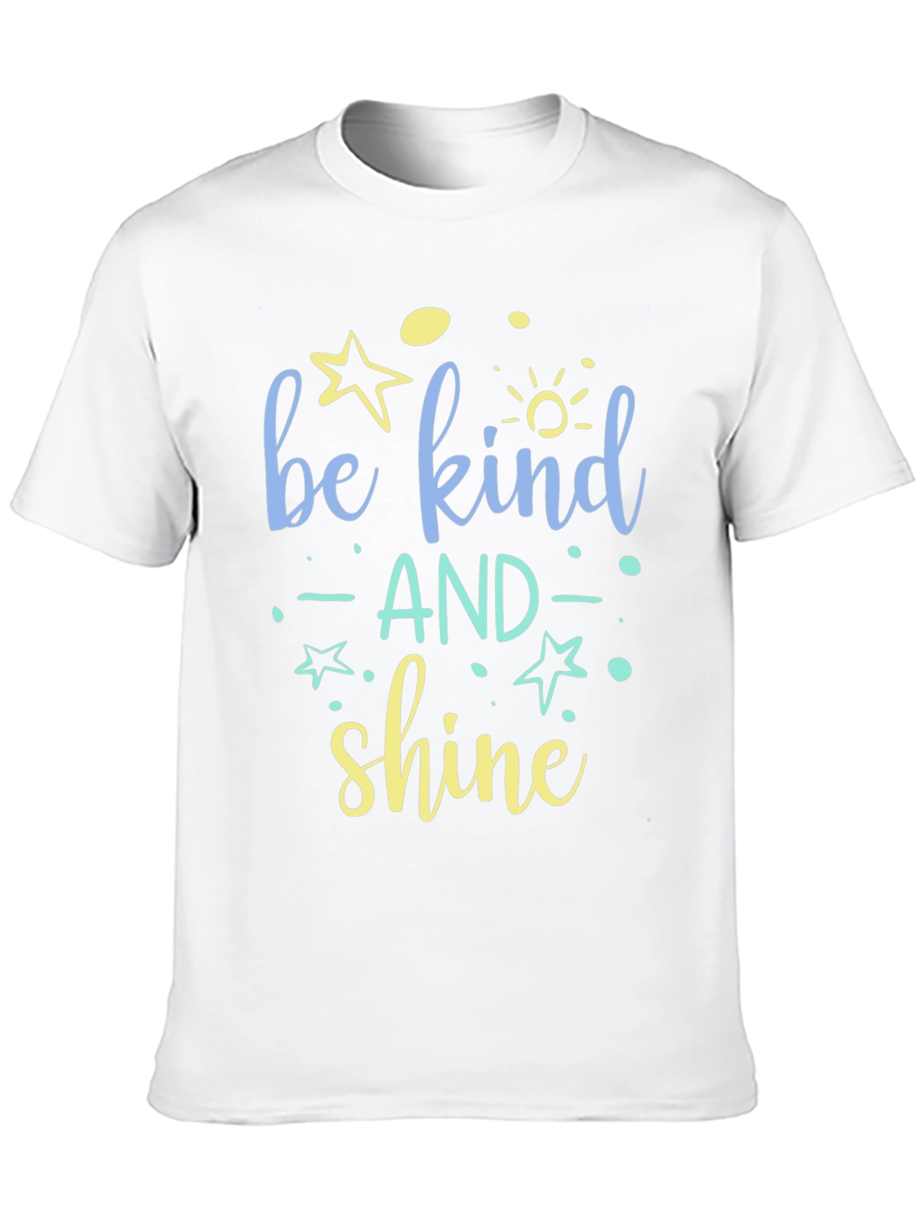 Black Be Kind And Shine Graphic Tee view 10