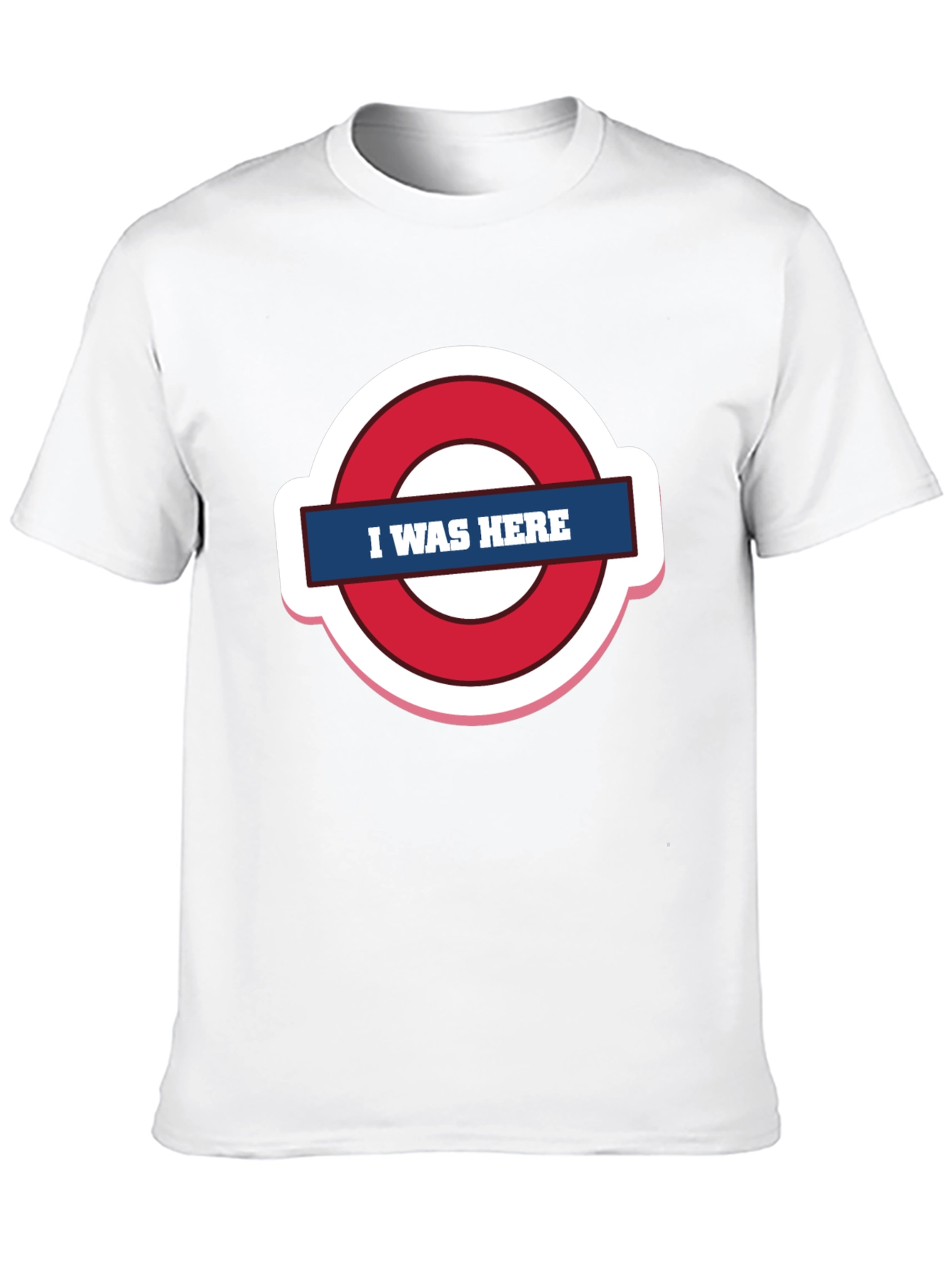 Black I Was Here Graphic Tee - Trendy Design view 10