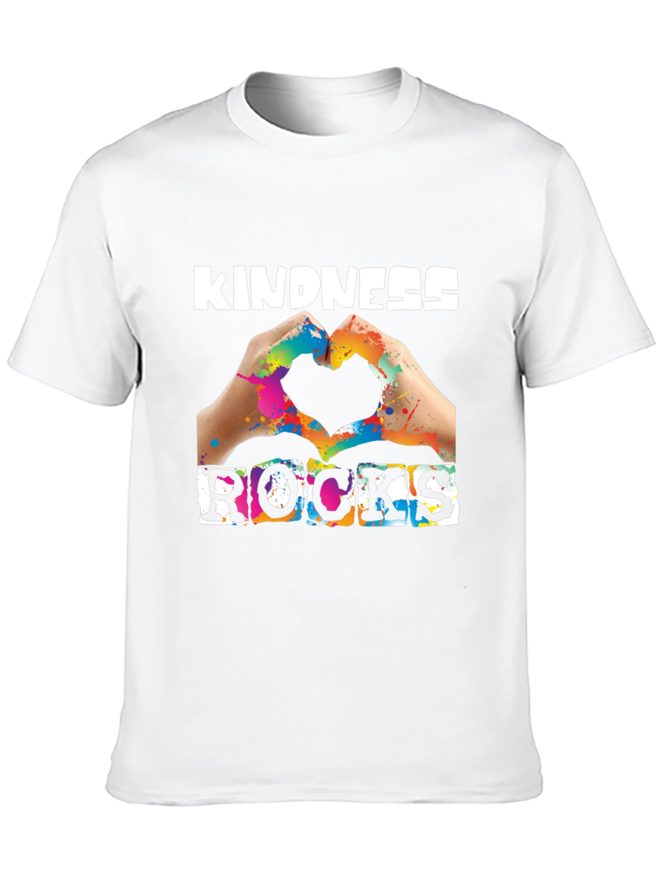Black Kindness Rocks Graphic Tee - Black view 10