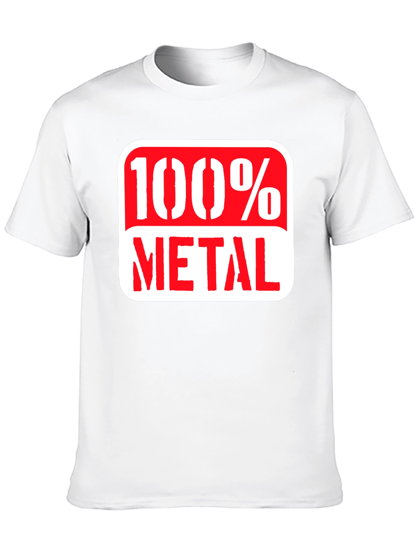 Black 100% Metal Graphic Tee - Rocker Style view 10
