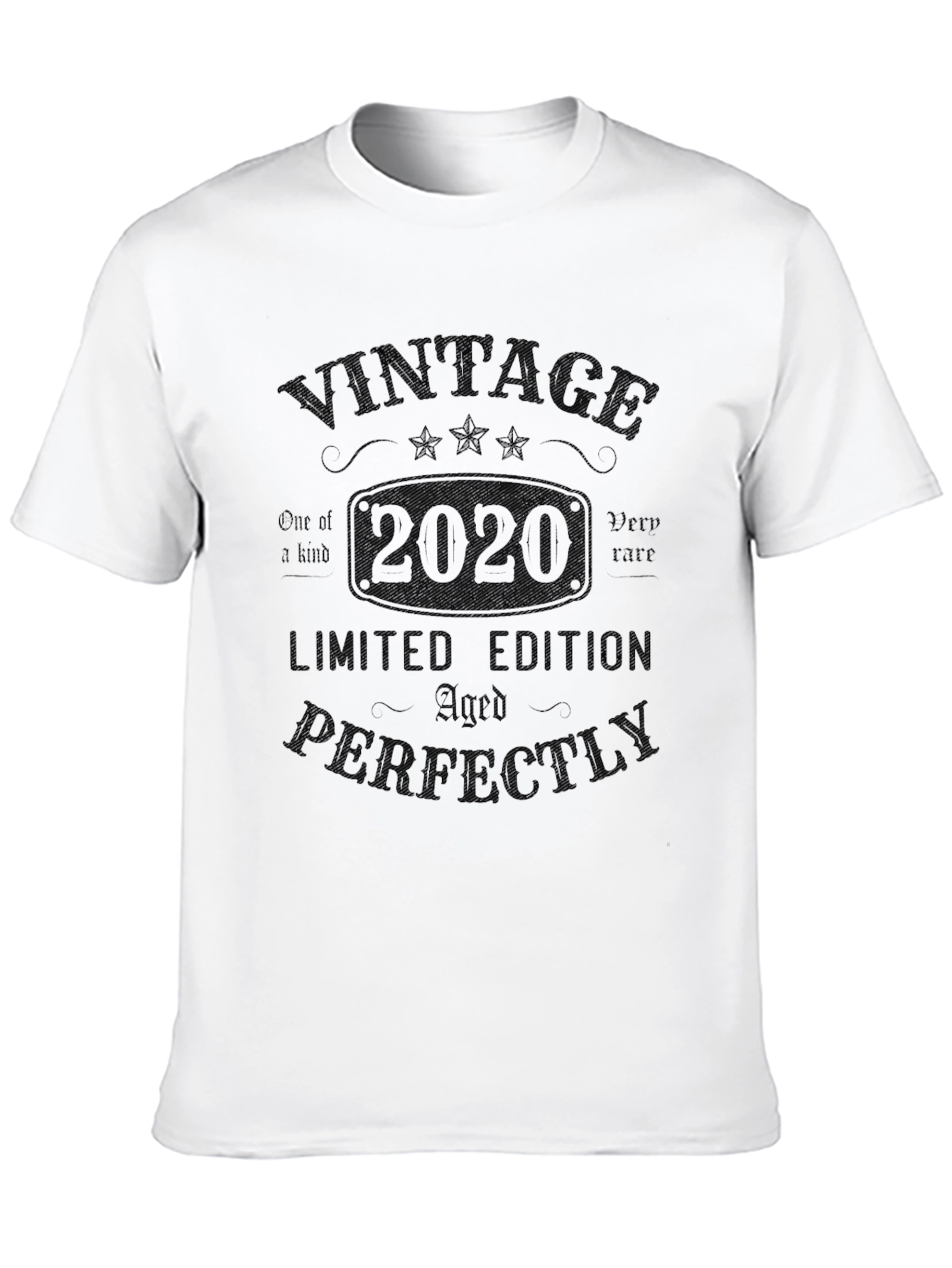 Black Vintage 2020 Limited Edition Aged Perfectly T-Shirt view 10
