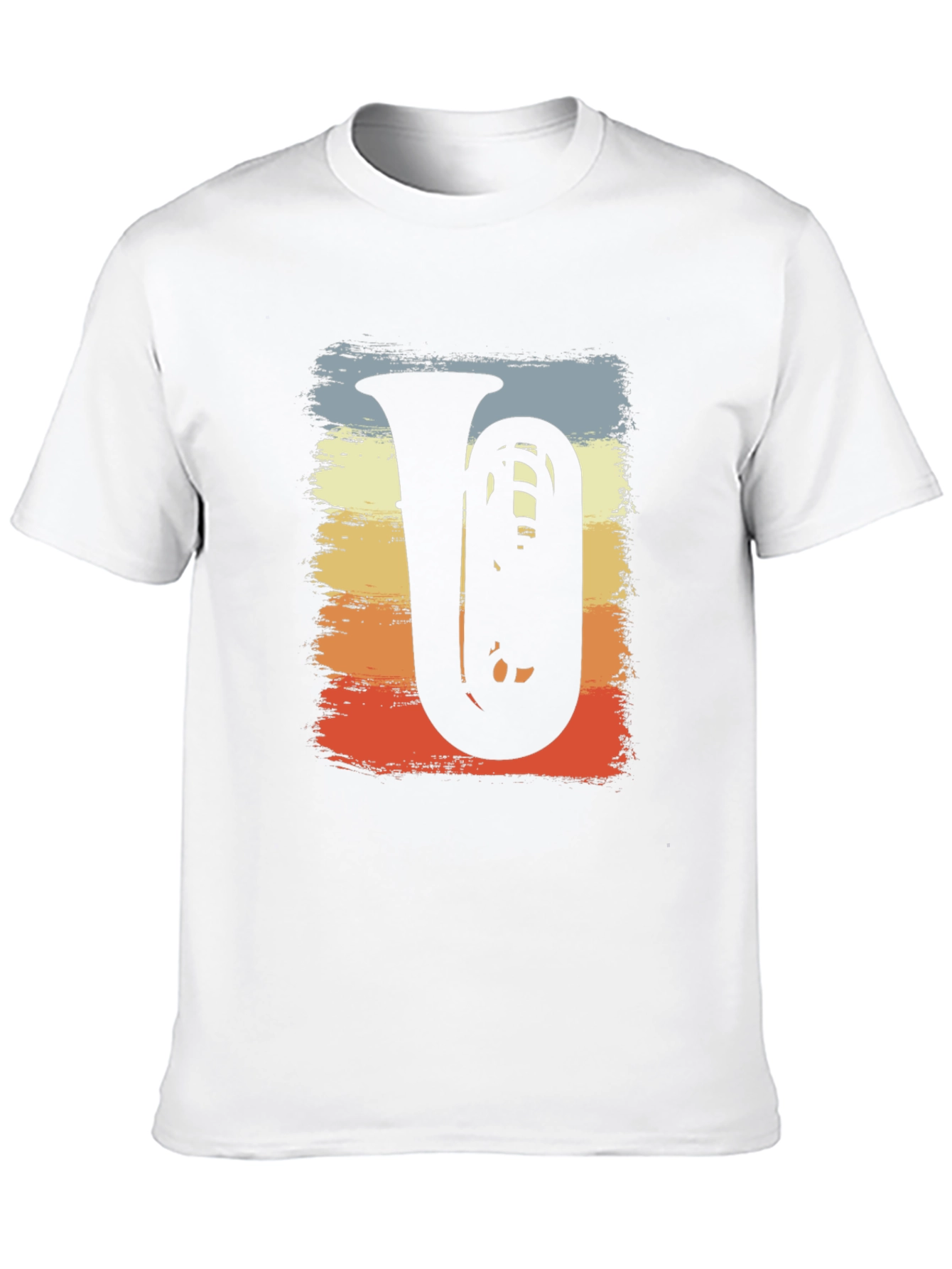 Black Vintage Tuba Music Tee - Retro Band Shirt view 10