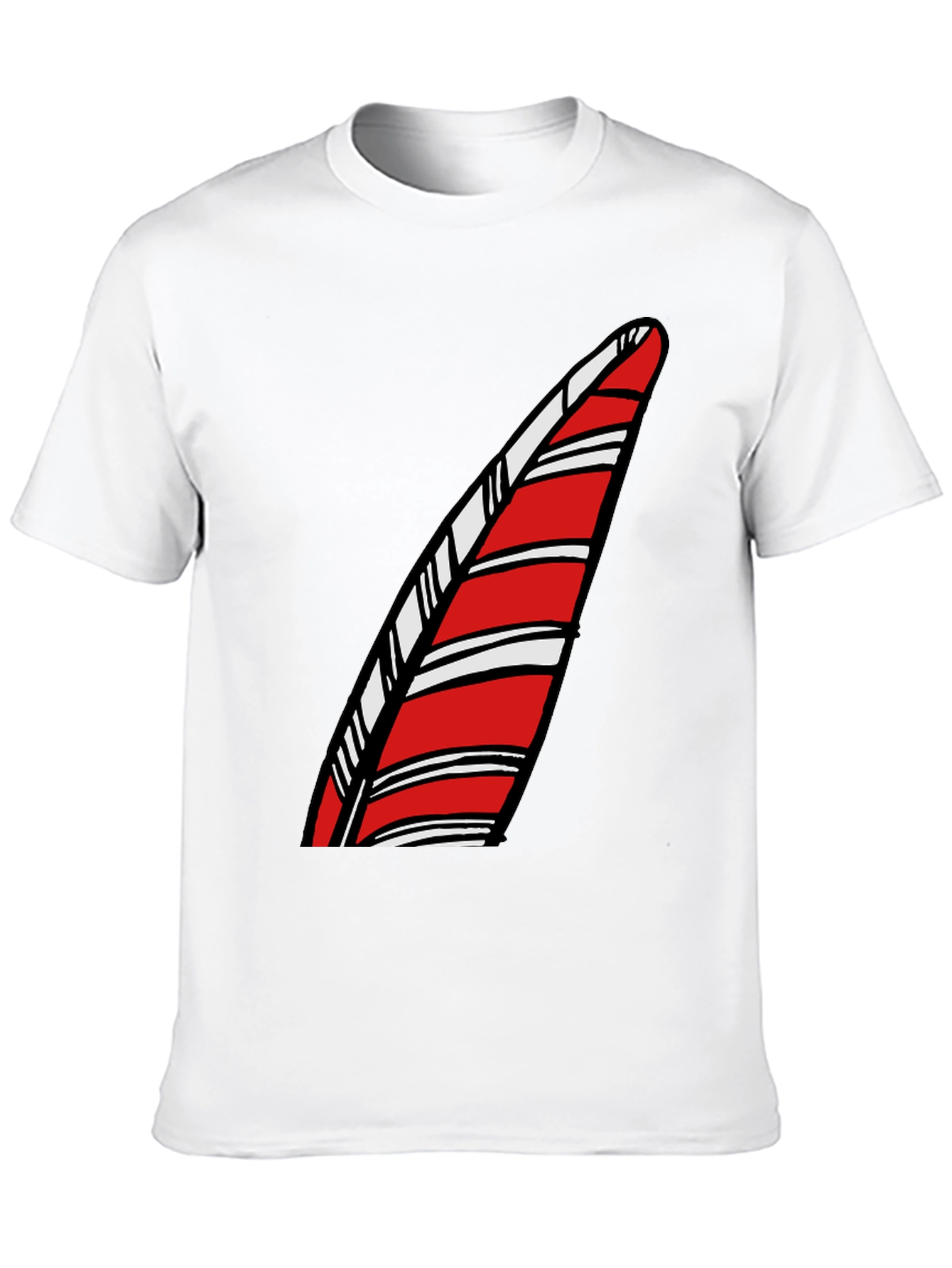 Black Candy Cane Striped T-Shirt - Festive Holiday Style view 10