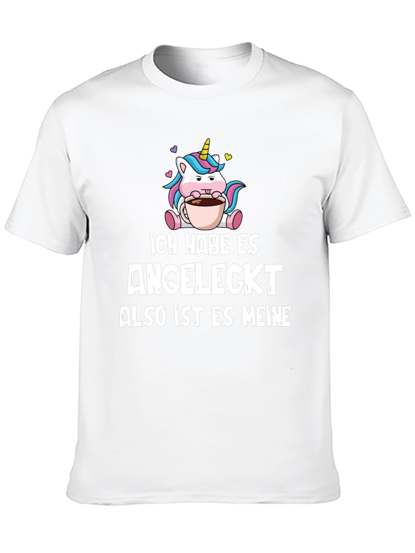 Black Ich Habe Es Angeleckt T-Shirt - Unicorn Coffee view 10