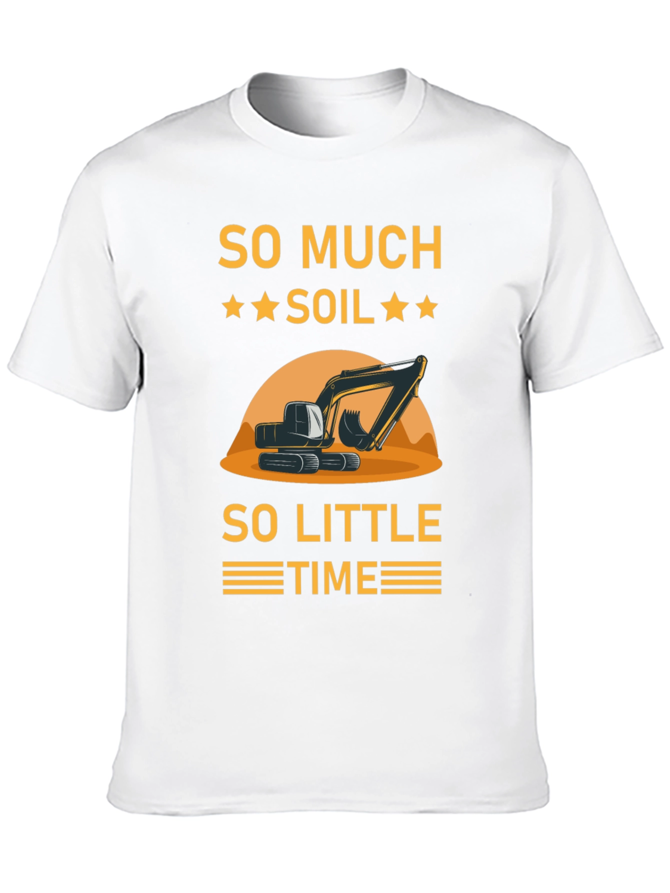 Black So Much Soil So Little Time T-Shirt view 10
