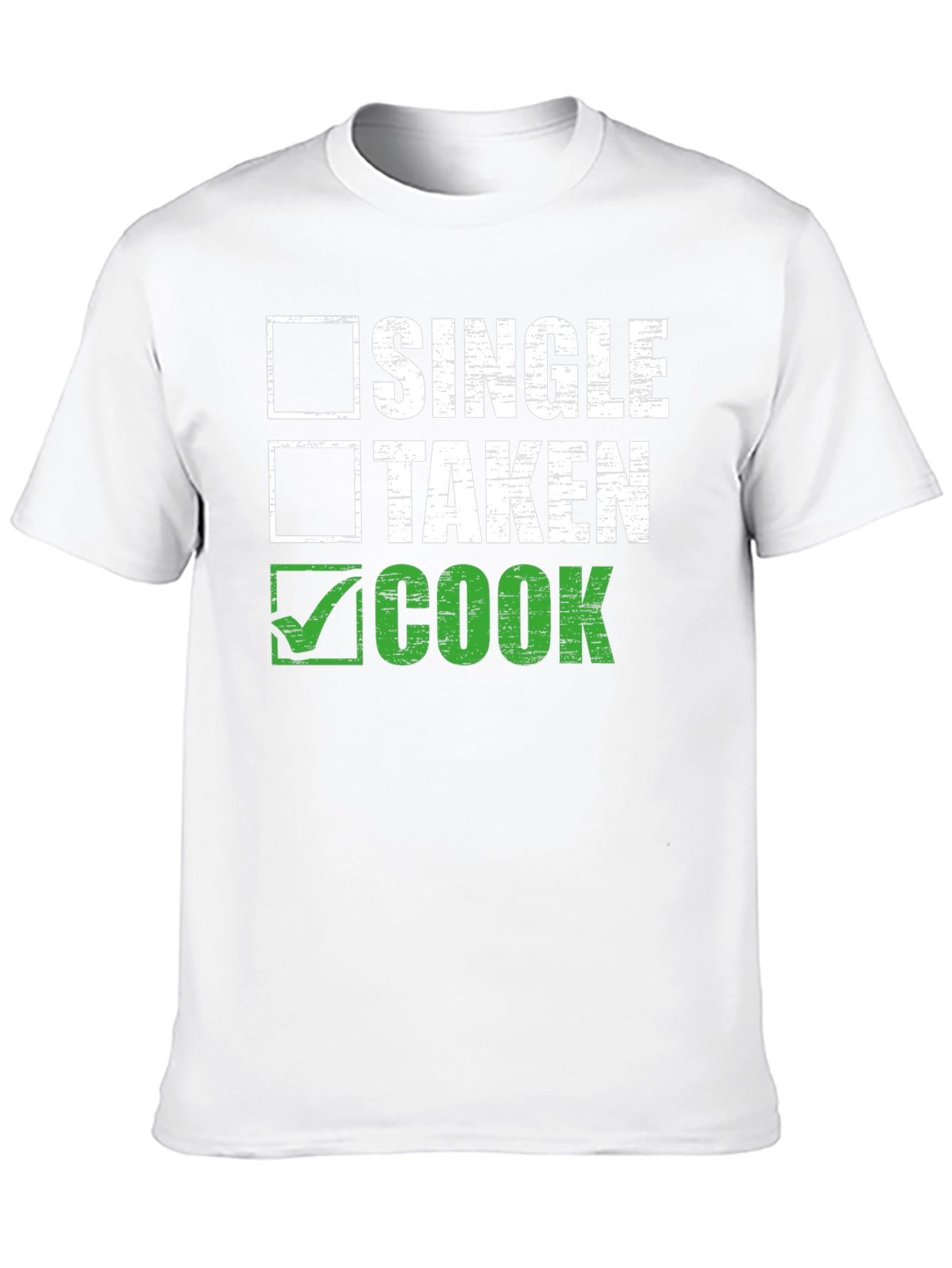 Black Single Taken Cook T-Shirt view 10