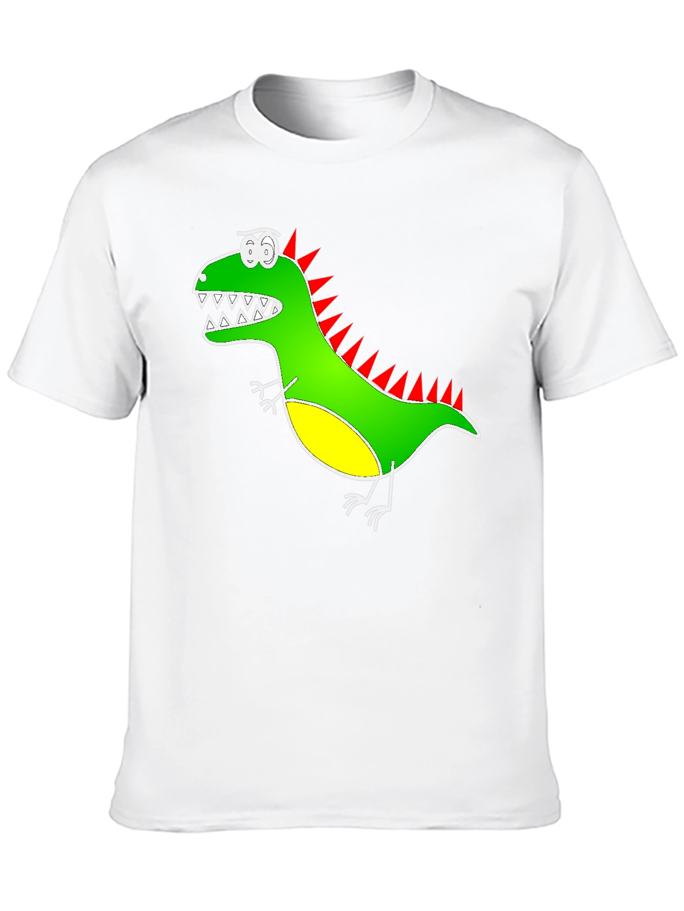 Black Dino Graphic Tee - Quirky & Fun Design view 10
