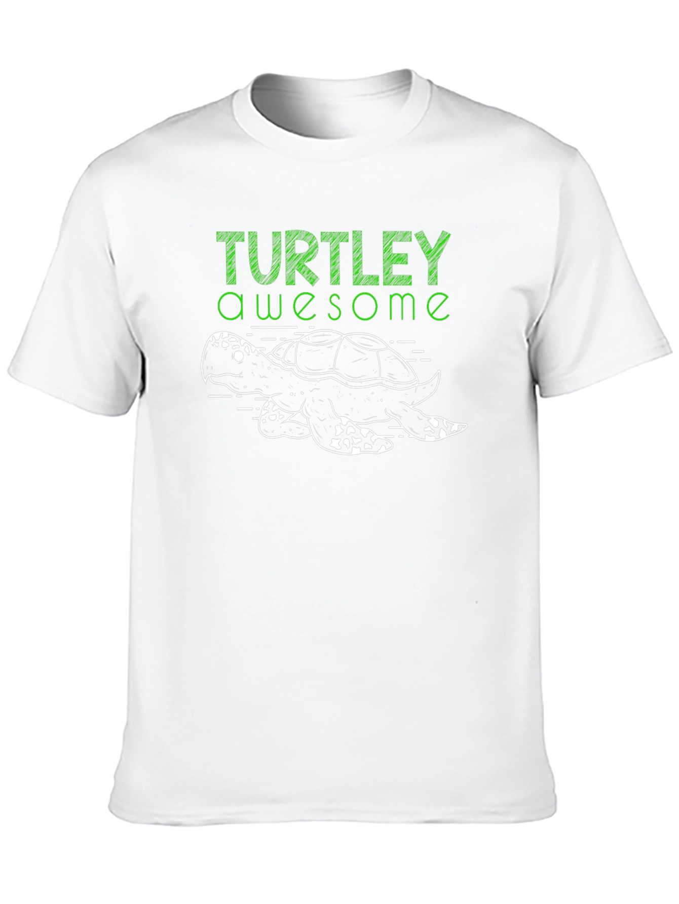 Black Turtley Awesome T-Shirt - Turtle Lover Tee view 10
