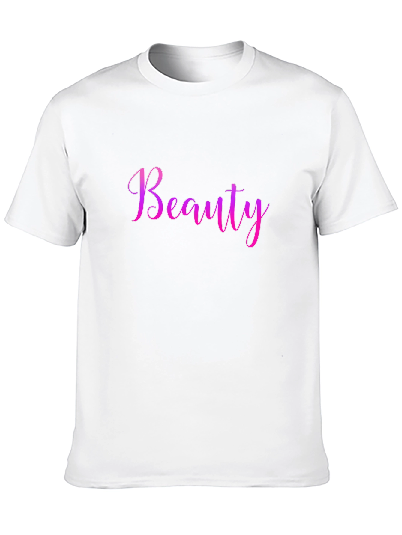 Black Beauty Scripted Tee - Stylish Cotton Blend Casual Wear view 10