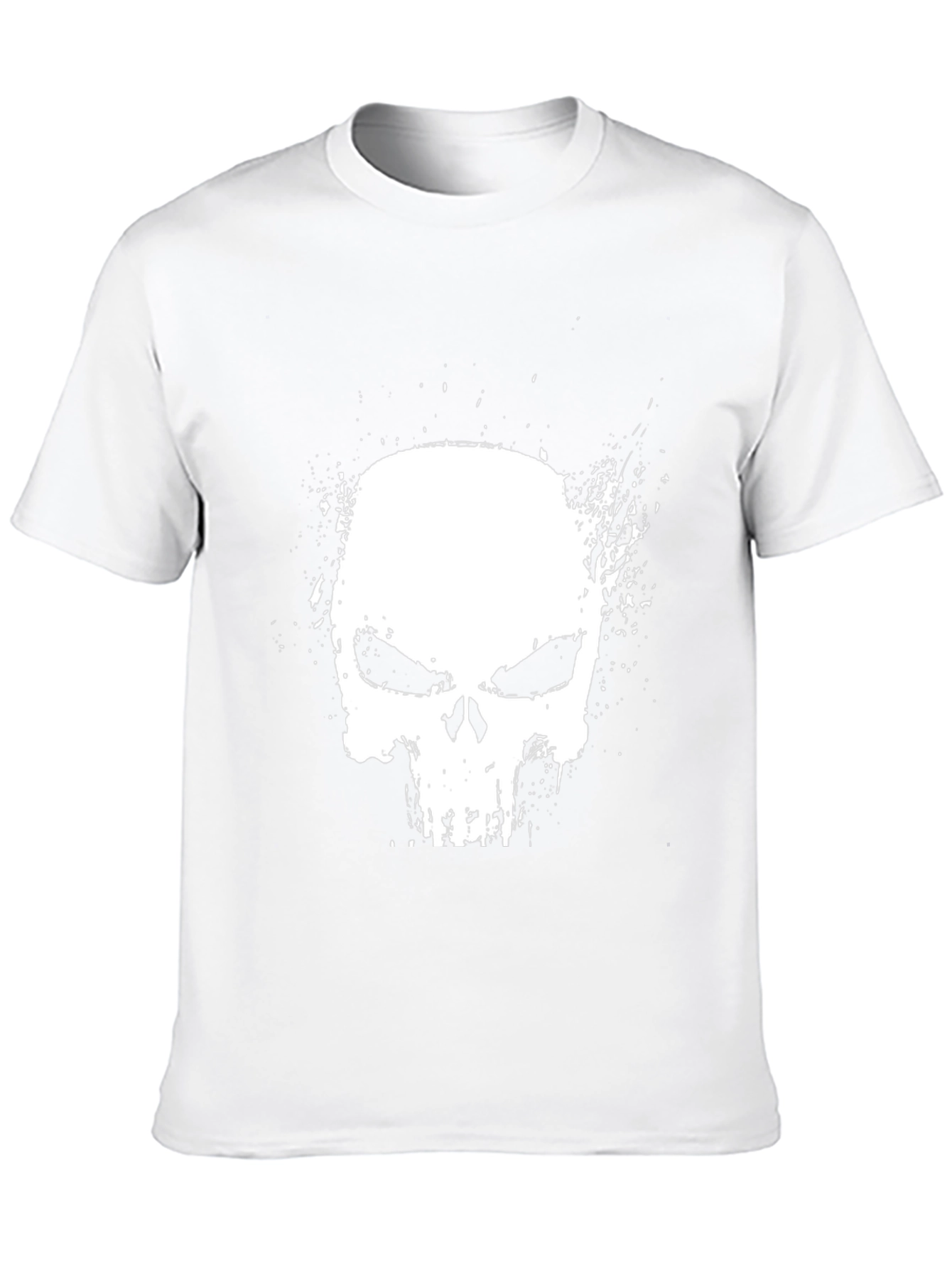 Black Skull Graphic Black T-Shirt view 10
