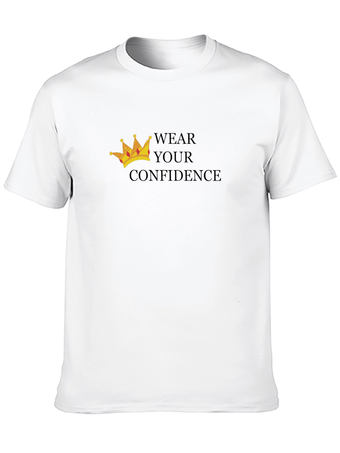 Black Wear Your Confidence T-Shirt view 10