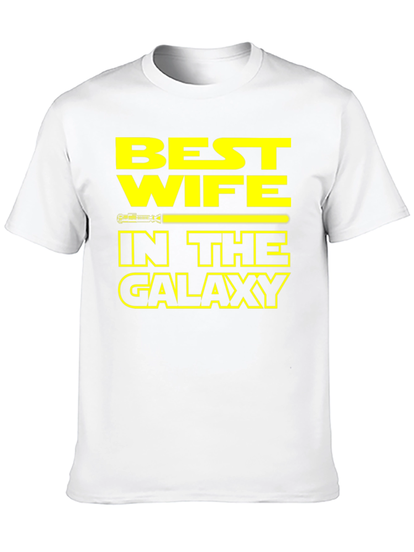 Black Best Wife in the Galaxy T-Shirt Star Wars Gift view 10