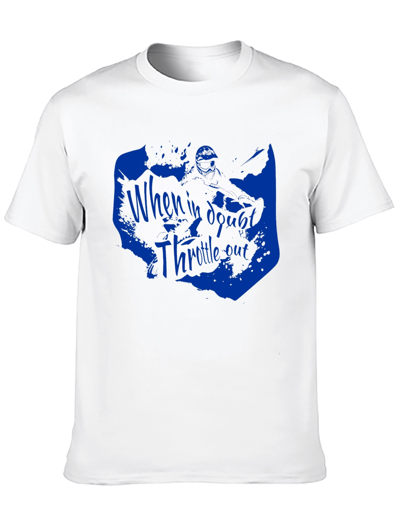 Black Throttle Out T-Shirt - Ride in Style view 10