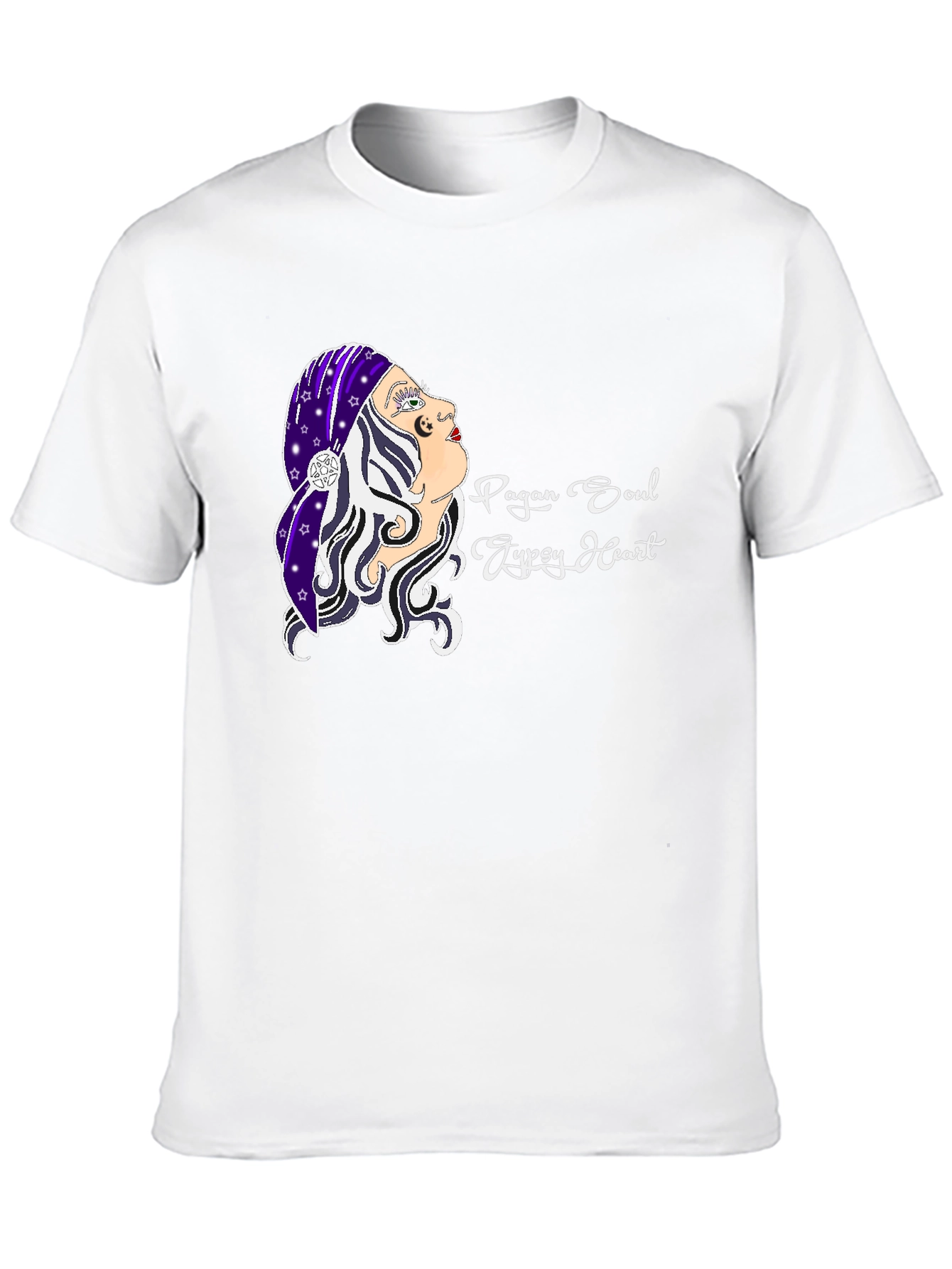 Pagan Soul Gypsy Heart Graphic T-Shirt - 10