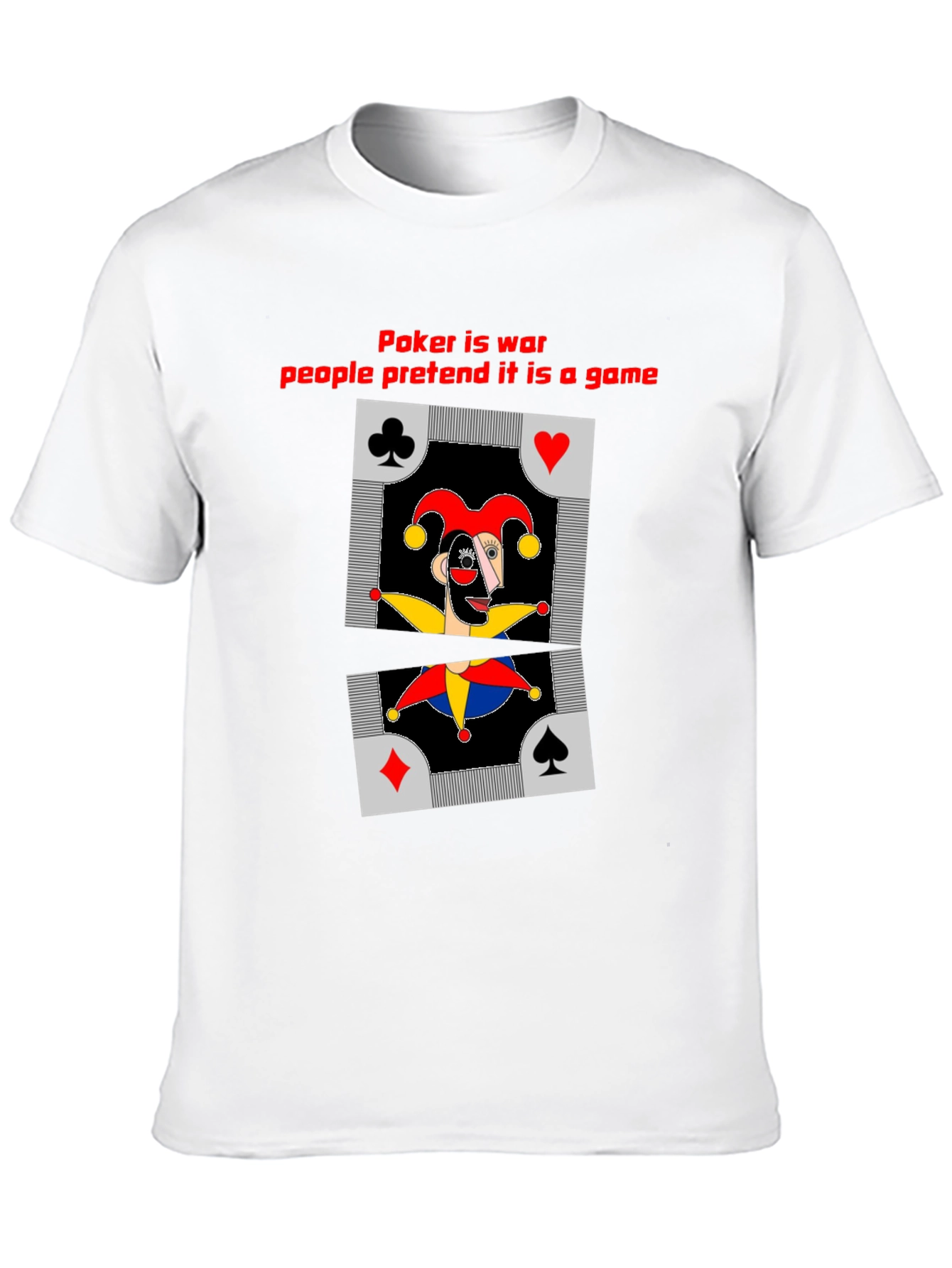 Poker is War Men's T-Shirt - 10