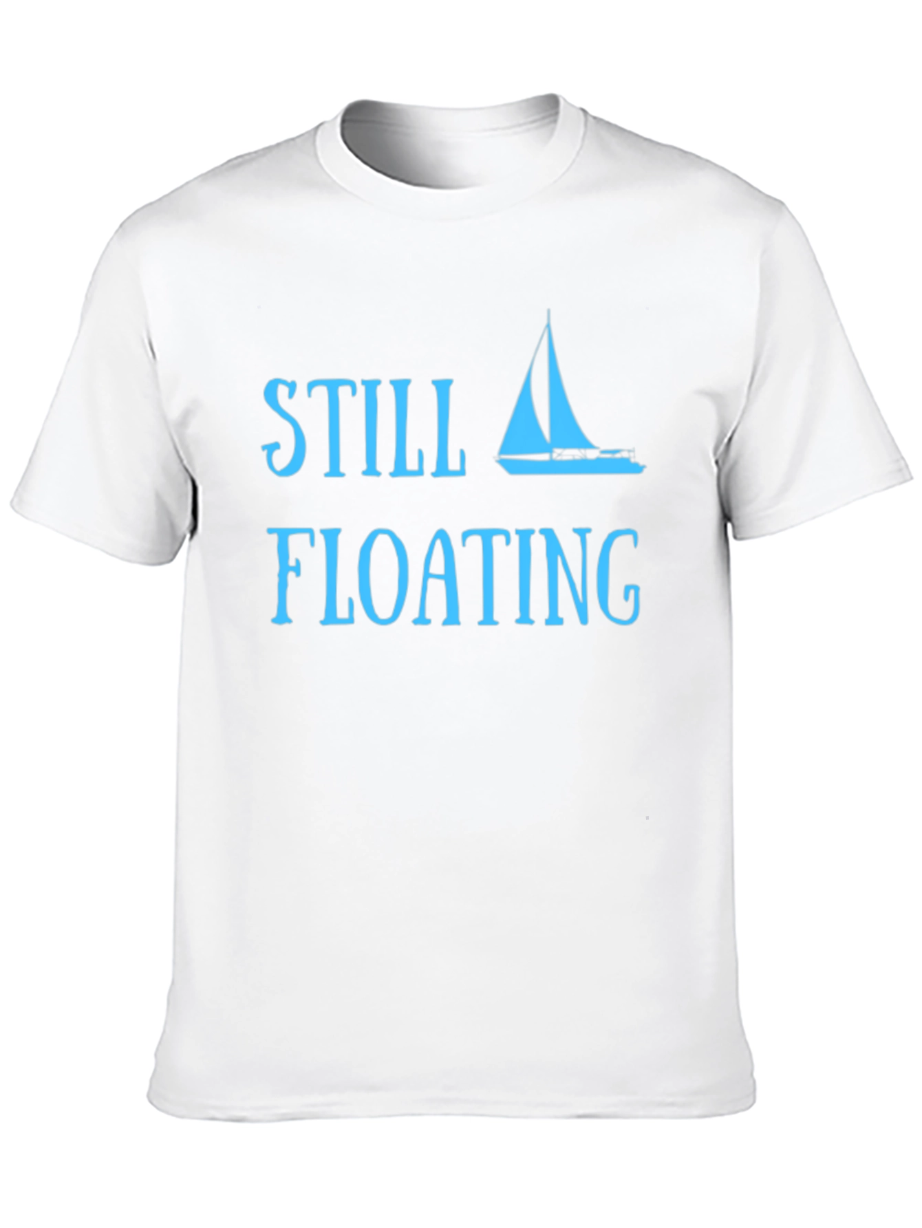 Black Still Floating Boat Graphic T-Shirt view 10