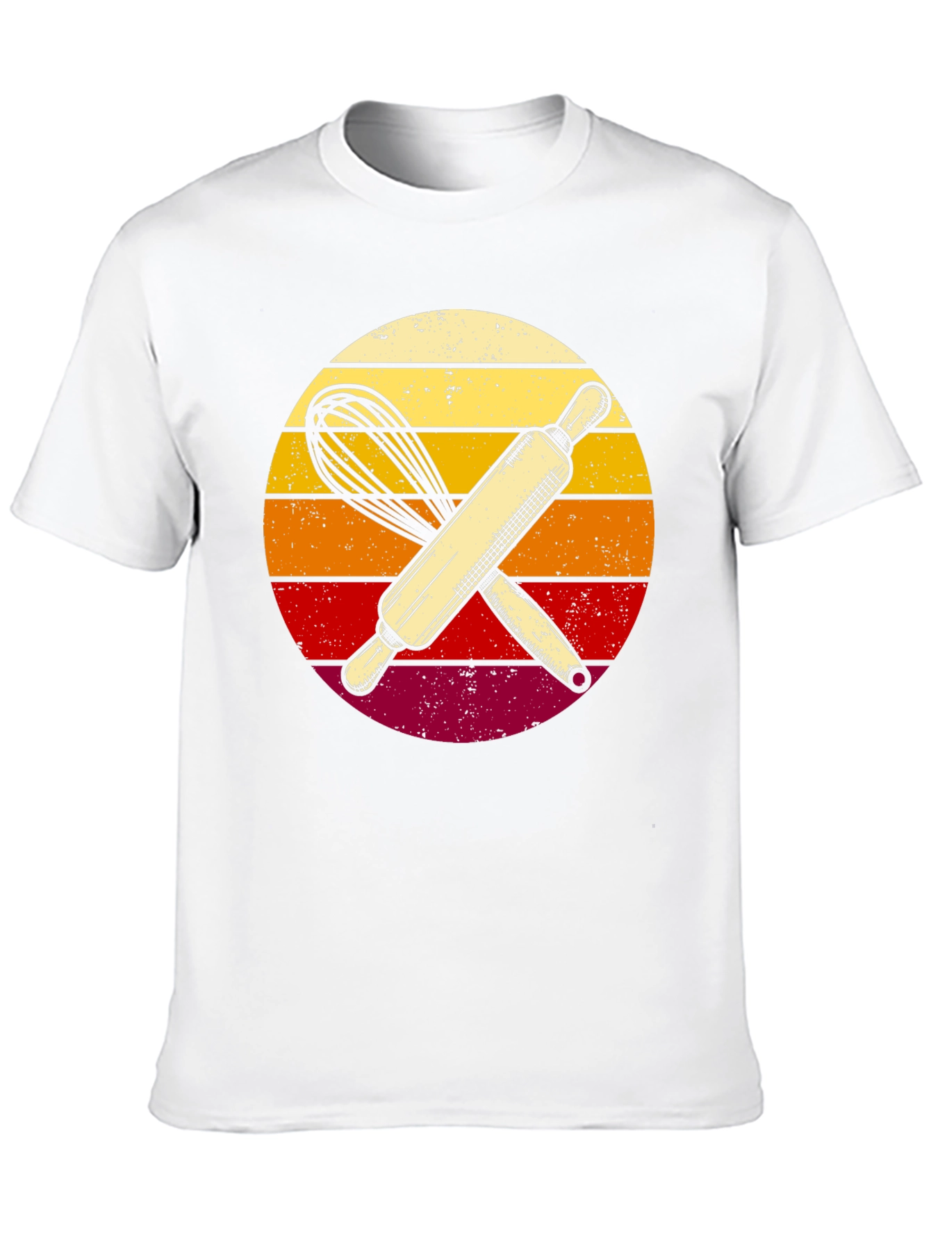 Black Baker Retro Sunset T-Shirt view 10