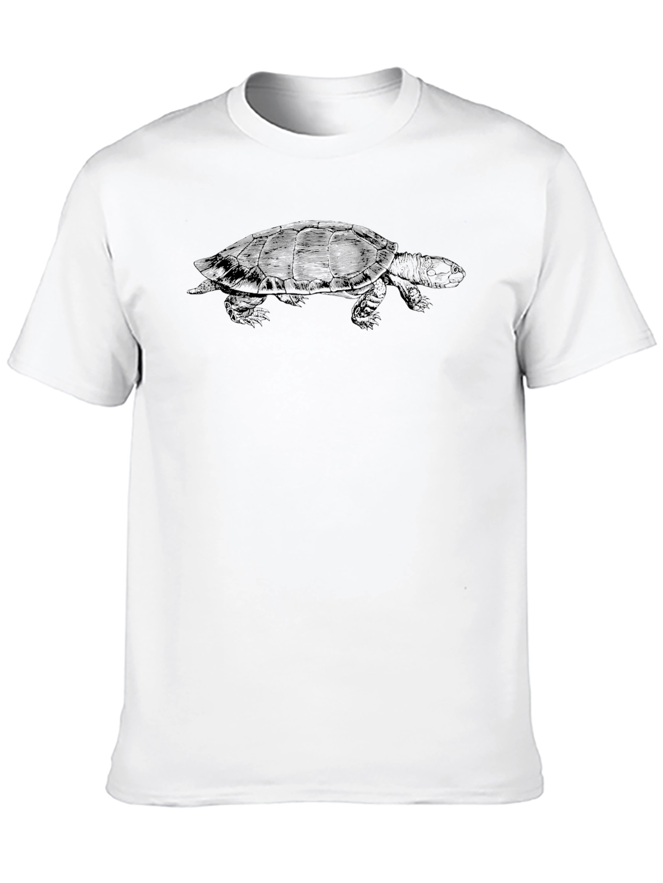 Black Black Turtle Graphic Tee - Classic Comfort view 10