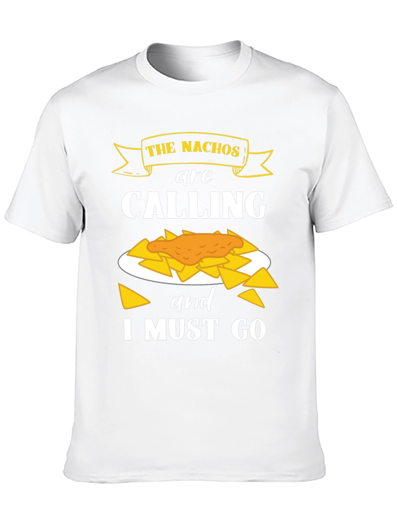 Black Nachos Calling Black Graphic T-Shirt view 10