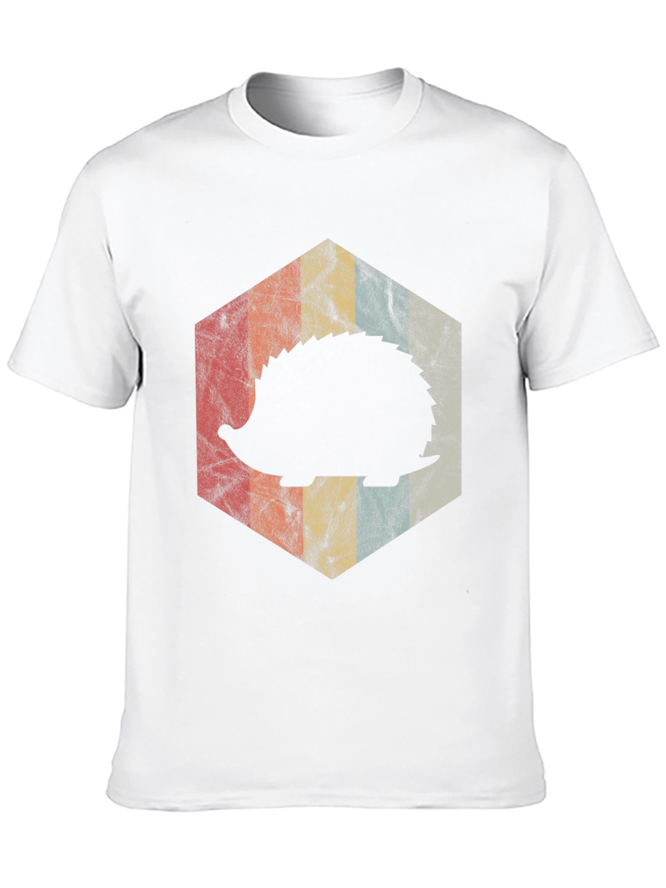 Black Retro Hedgehog Graphic Tee view 10