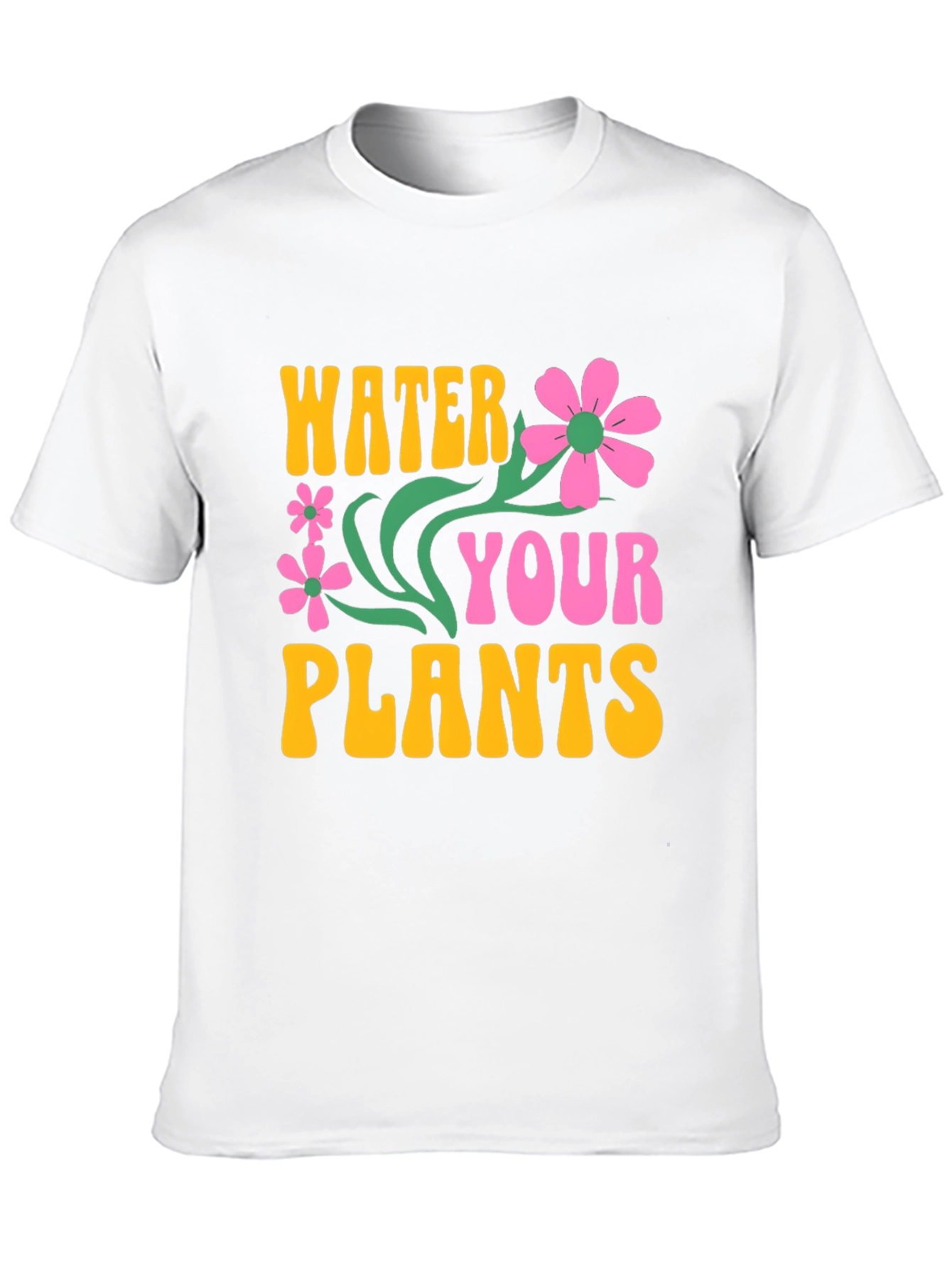 Black Water Your Plants Graphic T-Shirt view 10