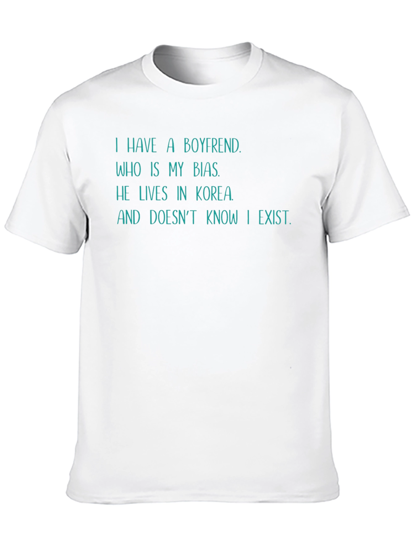 Black Funny K-Drama Boyfriend T-Shirt view 10