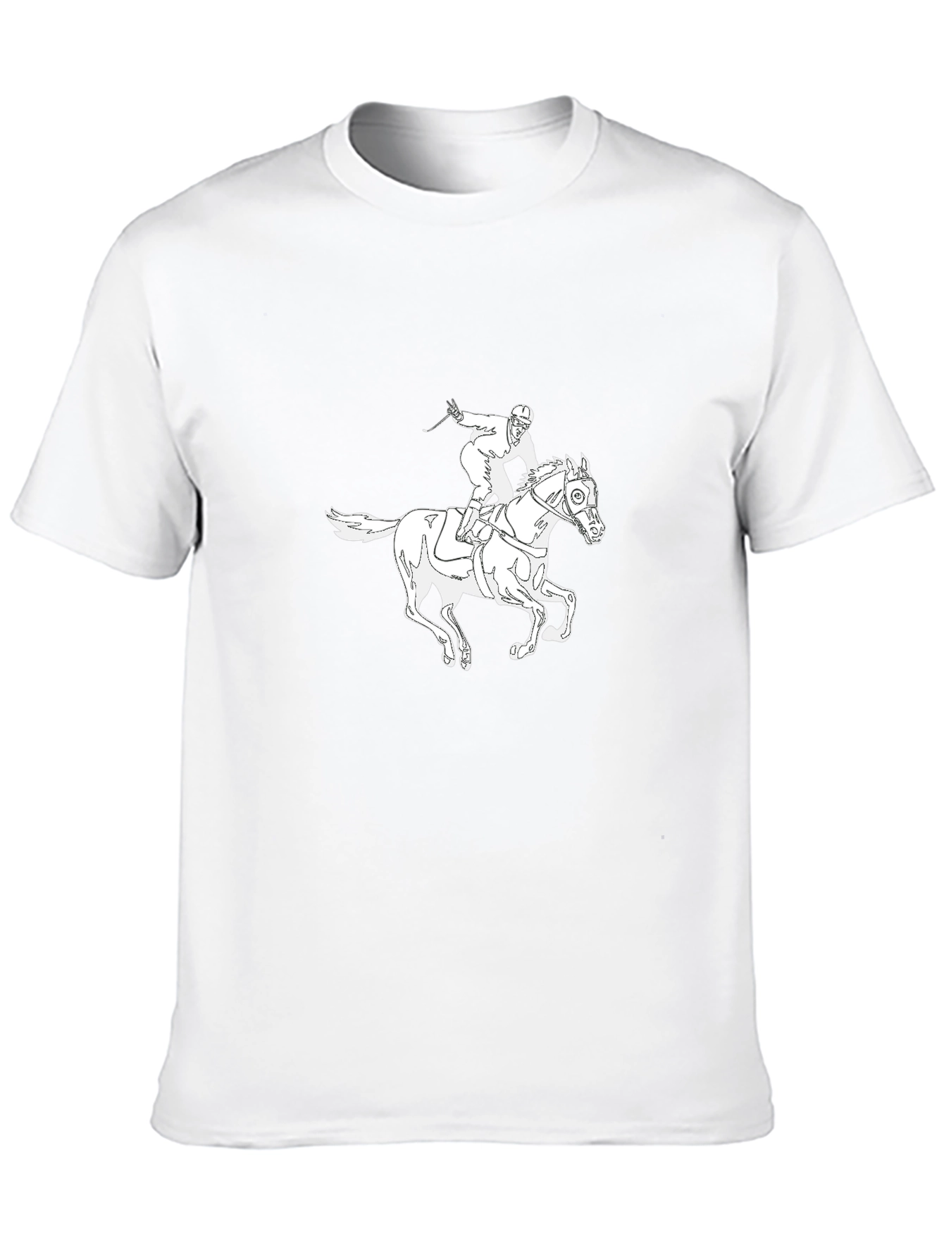Black Equestrian Black T-Shirt view 10