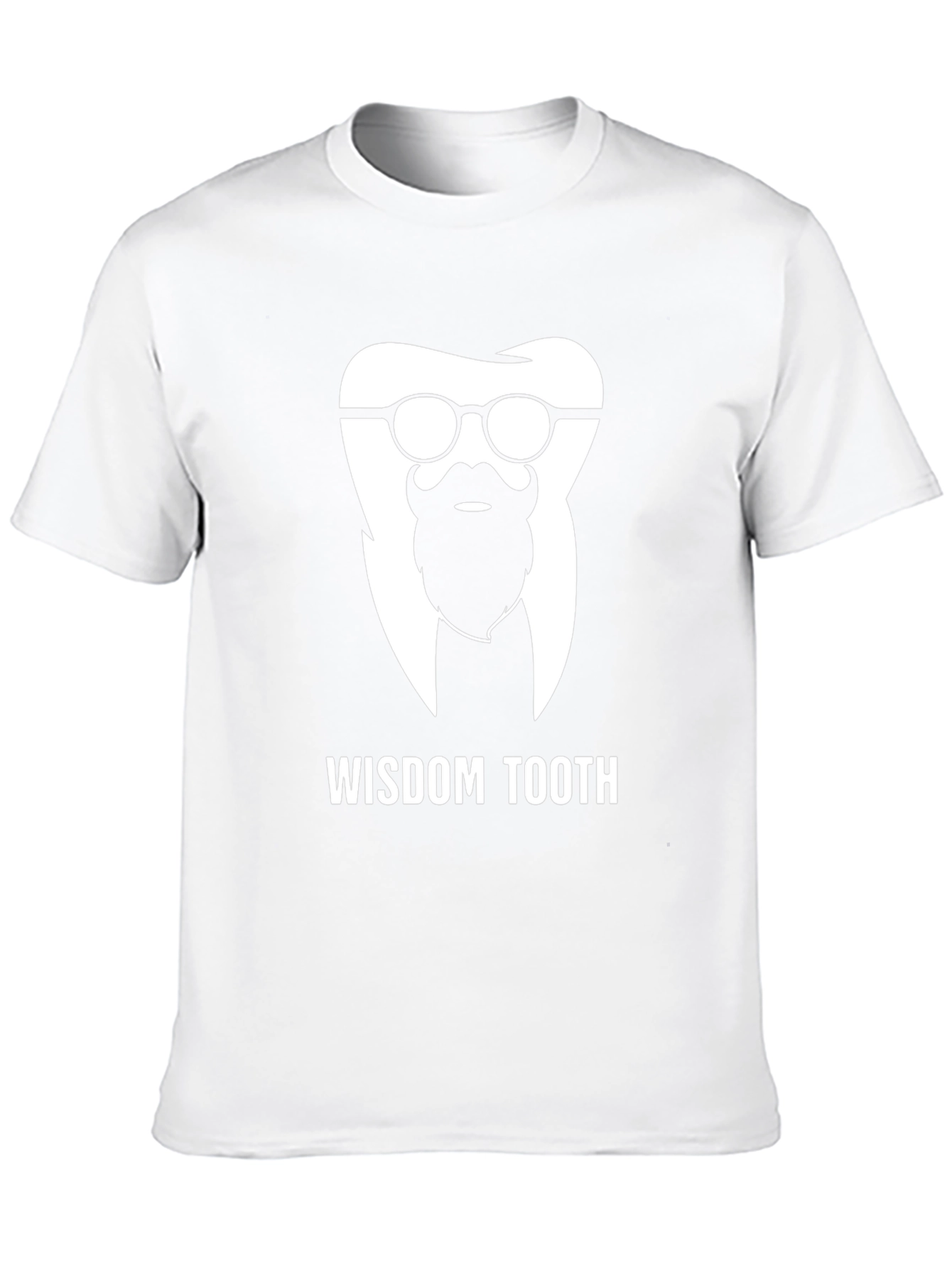 Black Wisdom Tooth Graphic Tee - Funny Dentist T-Shirt view 10