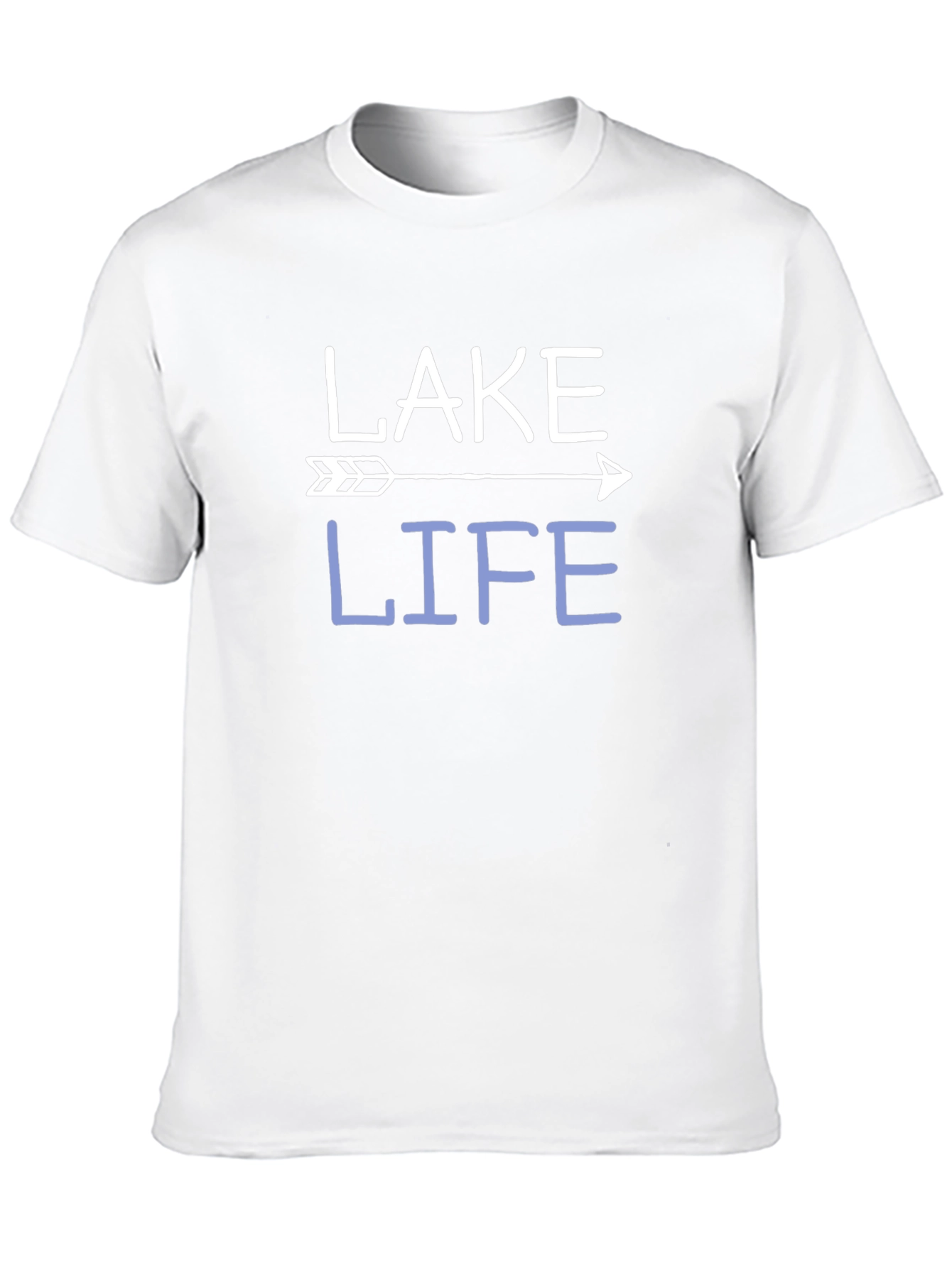 Black Lake Life Arrow Graphic Tee - Casual Comfort view 10