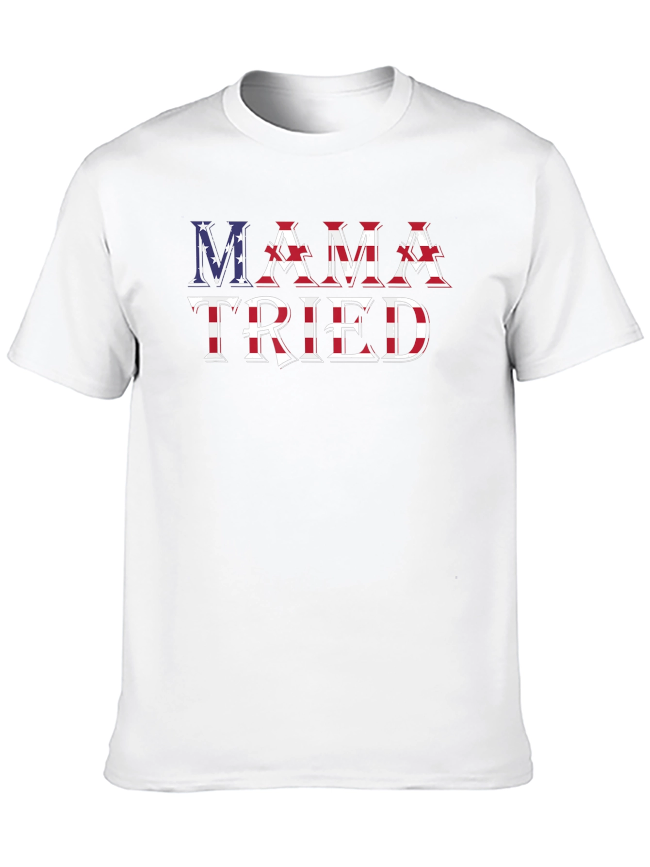 Black Mama Tried Patriotic T-Shirt view 10