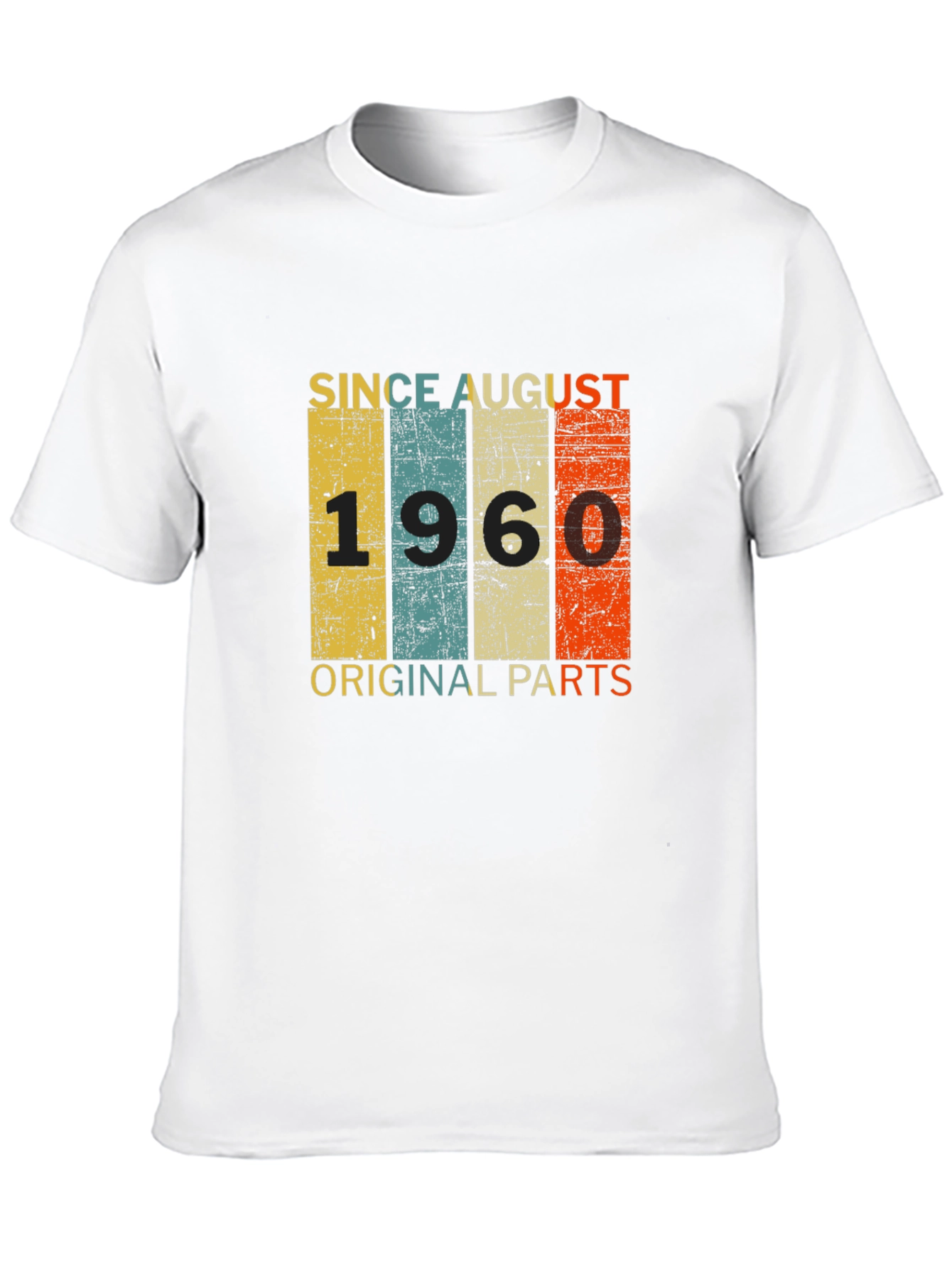 Vintage August 1960 T-Shirt - 64th Birthday Gift - 10