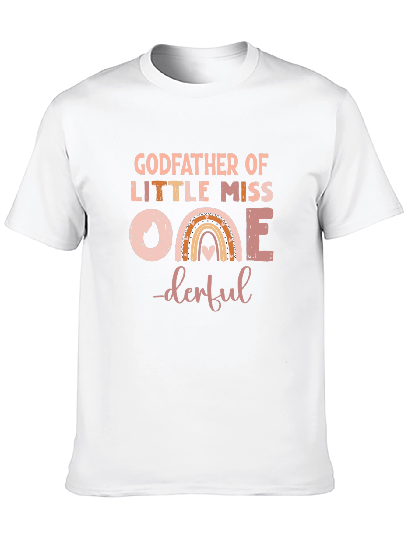Black Godfather of Little Miss One-derful T-Shirt view 10