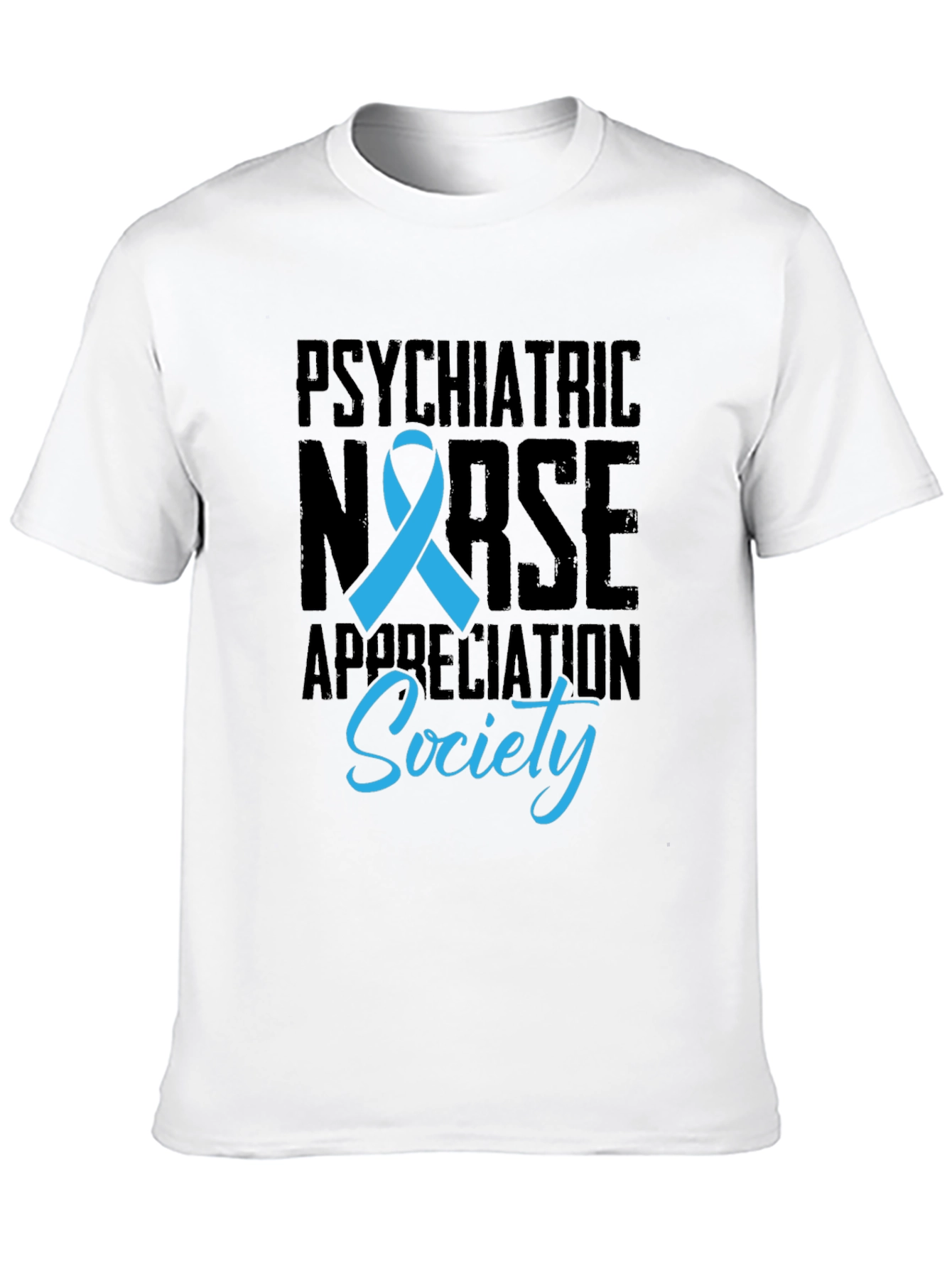 Black Psychiatric Nurse Appreciation Society T-Shirt view 10