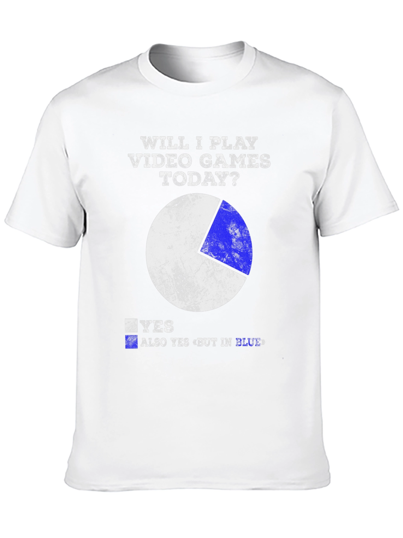Black Funny Gamer T-Shirt - Will I Play Video Games Today? view 10