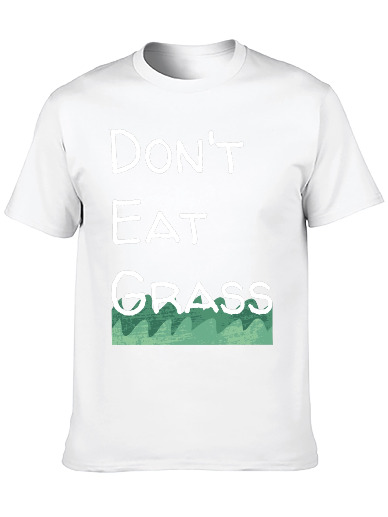 Black Don't Eat Grass T-Shirt - Funny Novelty Tee view 10