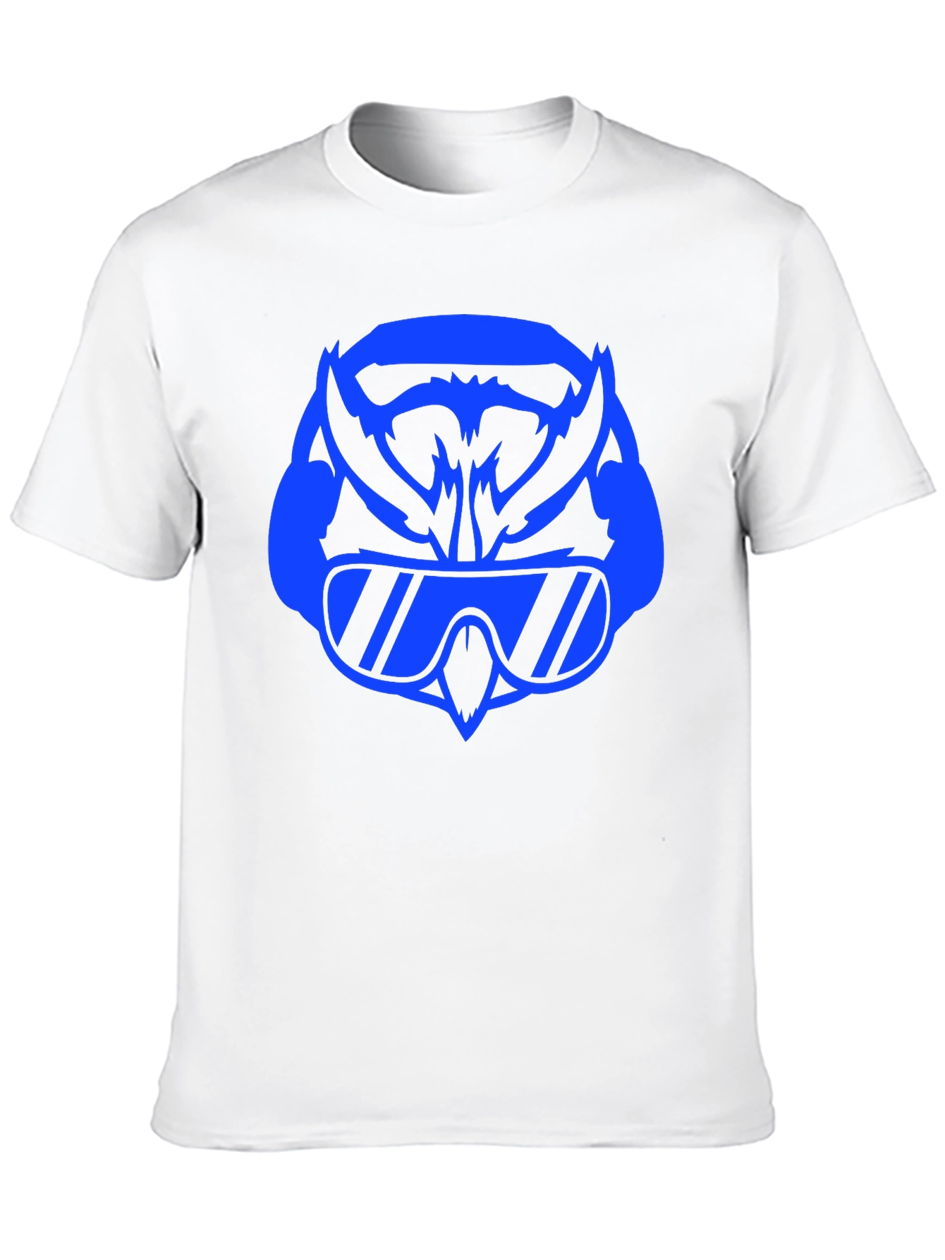 Black Cool Owl Graphic Tee - Black view 10