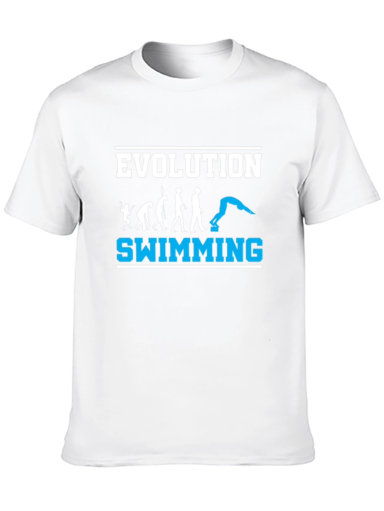 Black Evolution Swimming T-Shirt - Black view 10