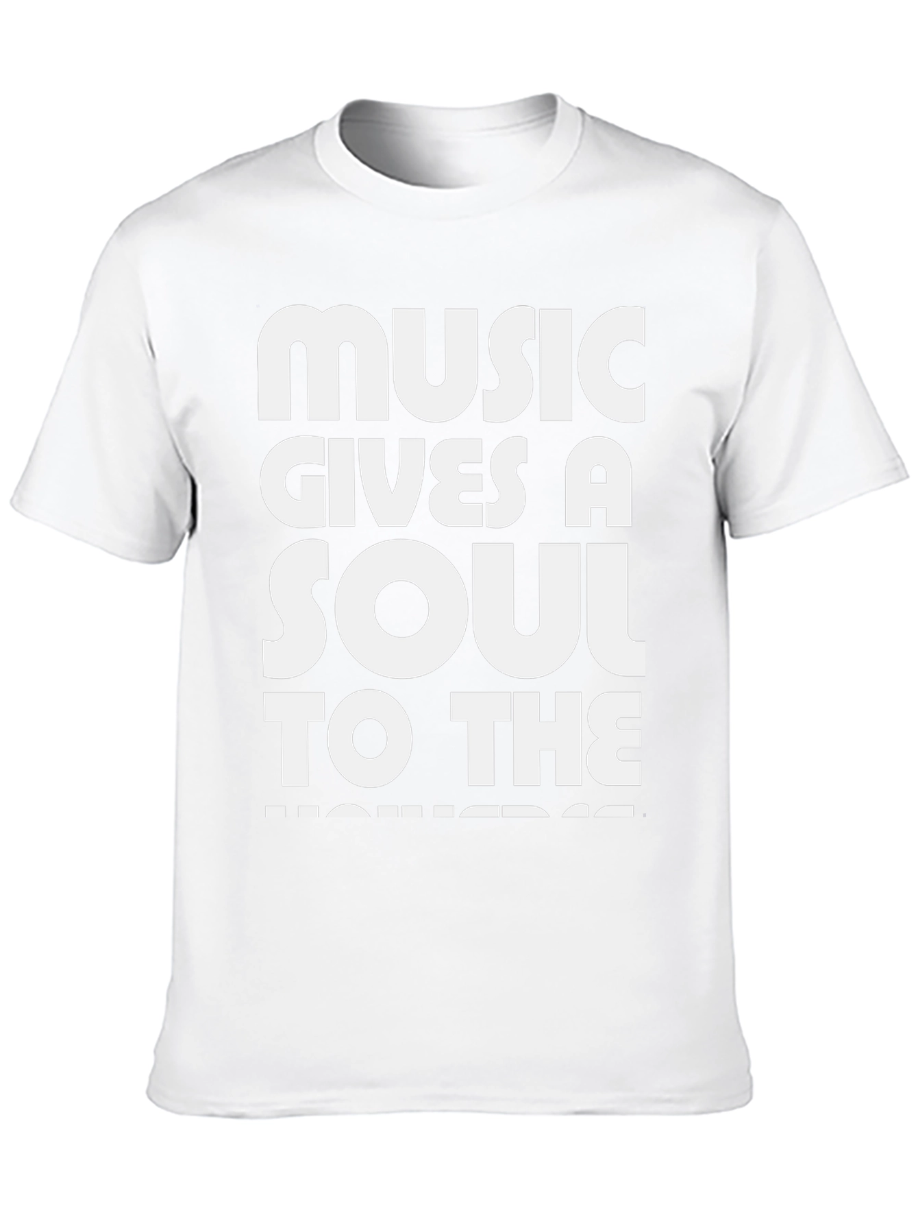 Black Music Gives a Soul T-Shirt view 10