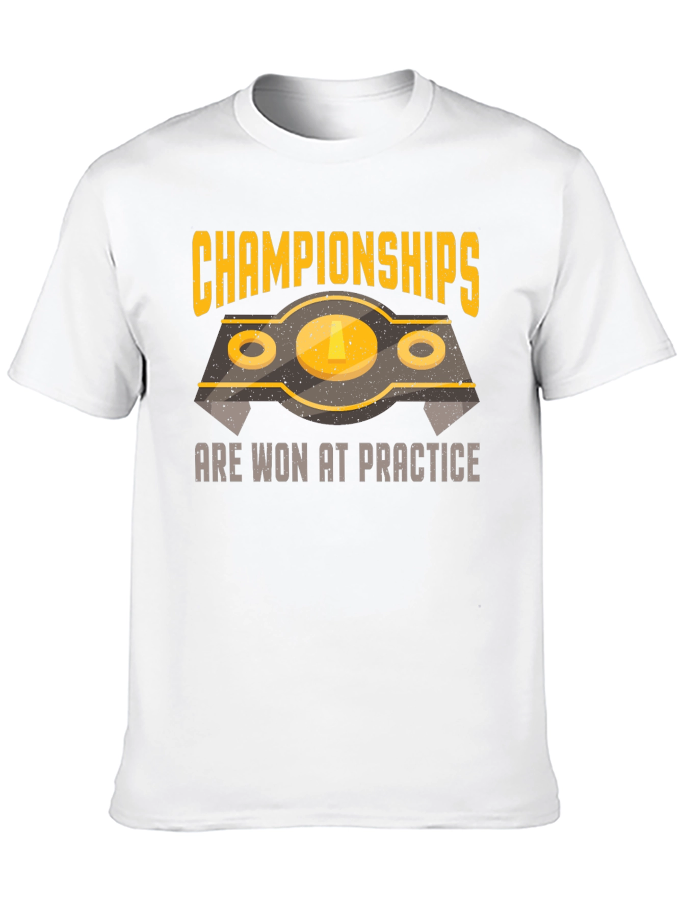 Black Championships Won At Practice Graphic Tee view 10