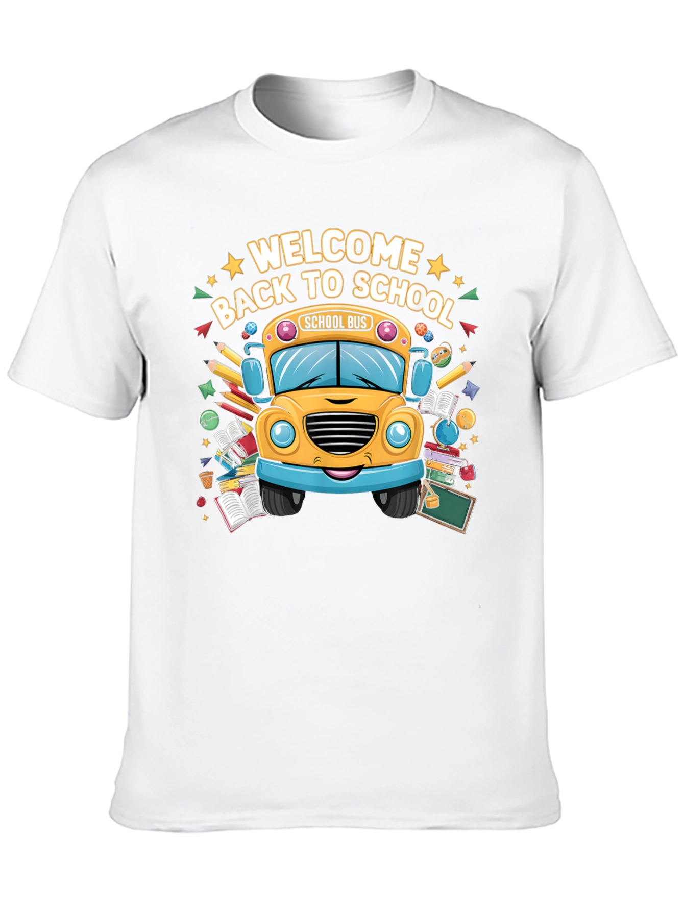 Black Welcome Back to School T-Shirt view 10