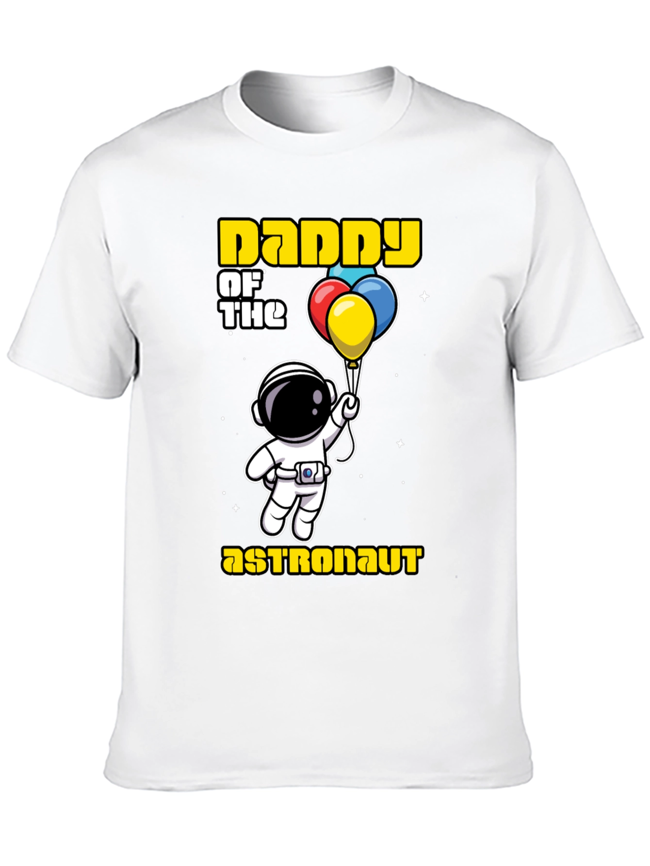 Black Daddy of the Astronaut T-Shirt view 10