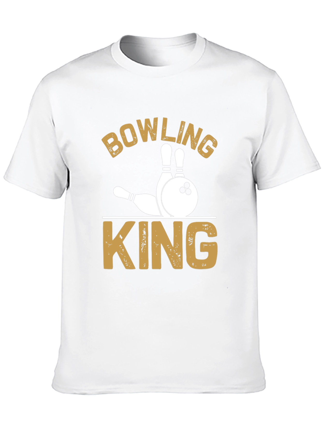 Black Bowling King Graphic Tee - Strike in Style! view 10