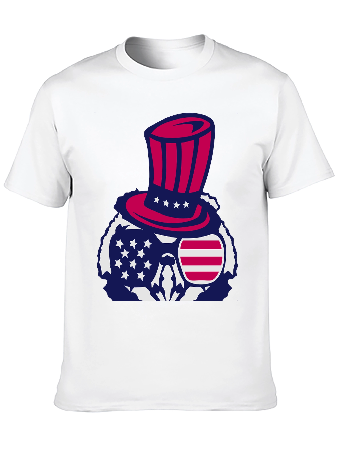 Patriotic Skull T-Shirt - American Pride - 10