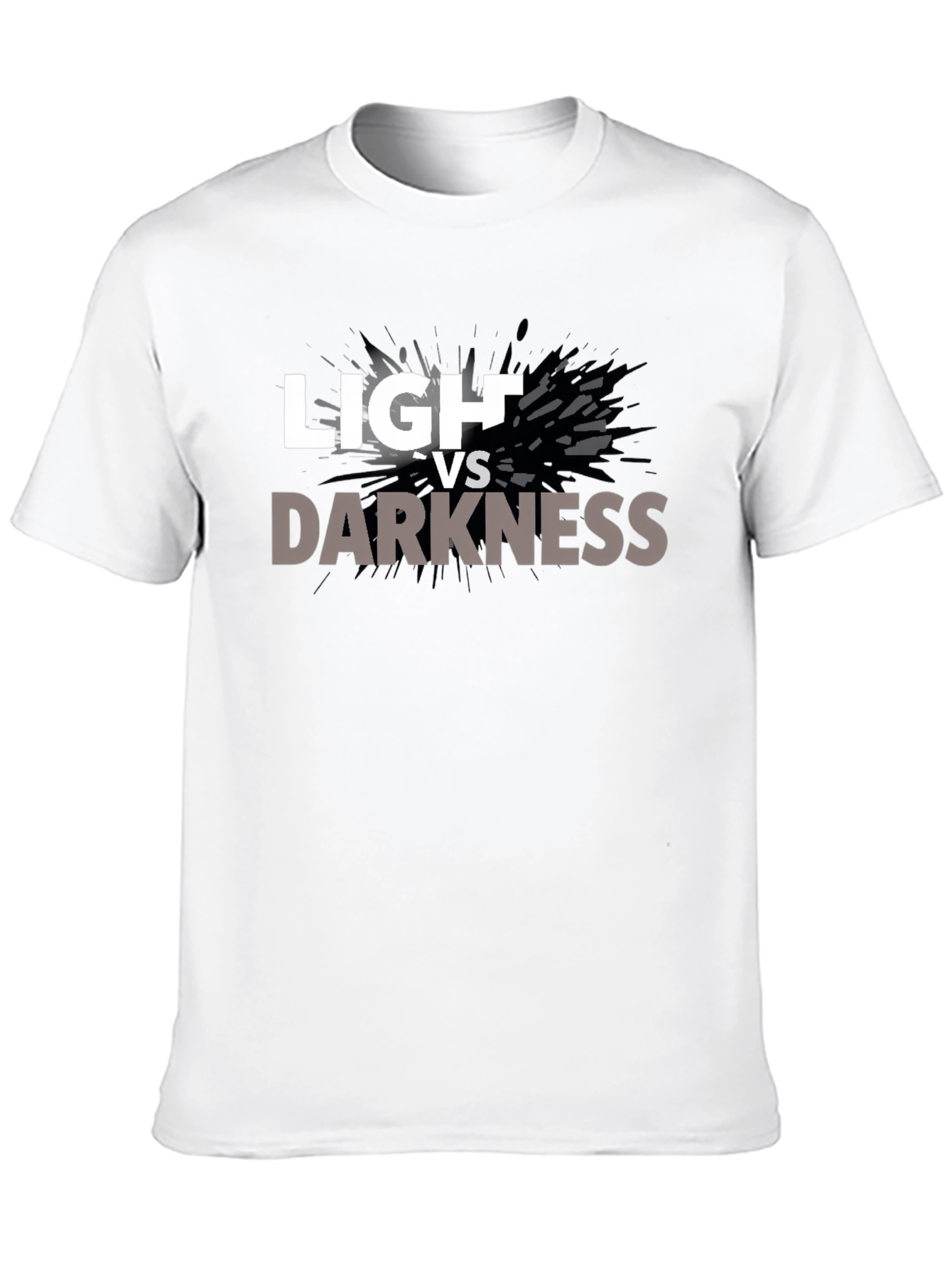 Black Light vs. Darkness Graphic T-Shirt view 10