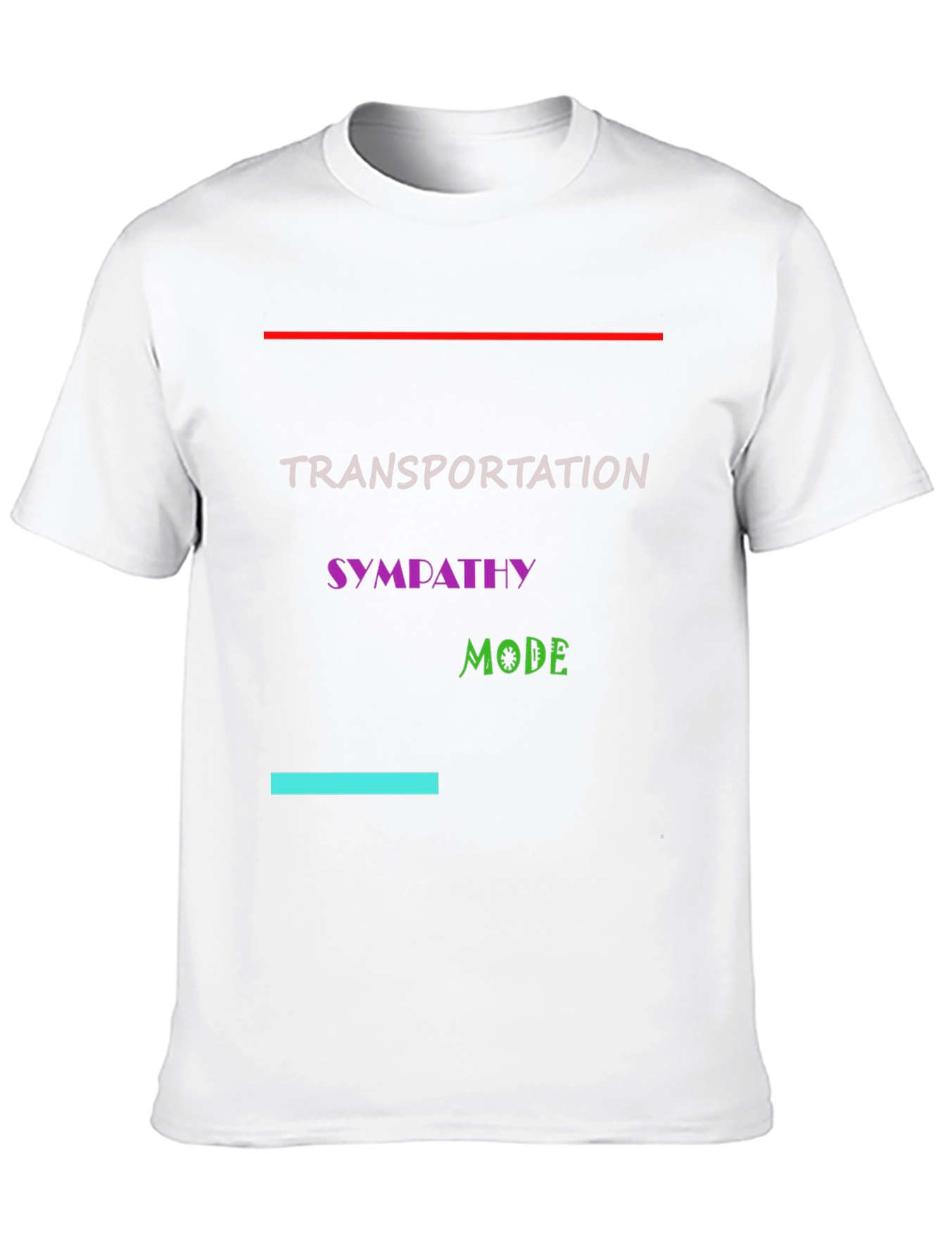 Black Transportation Sympathy Mode Black T-Shirt view 10